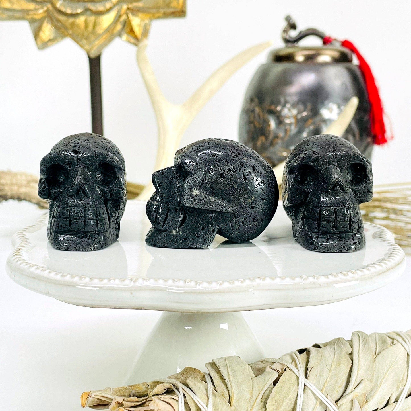 Lava Skull Head