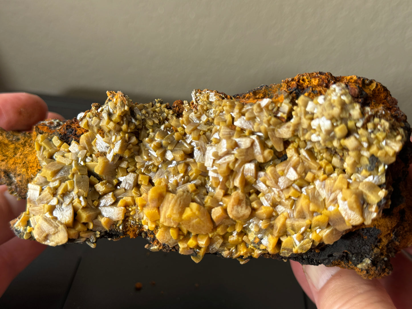 Large Wulfanite from La Ojuela Mine, Mapimi, Durango, Mexico
