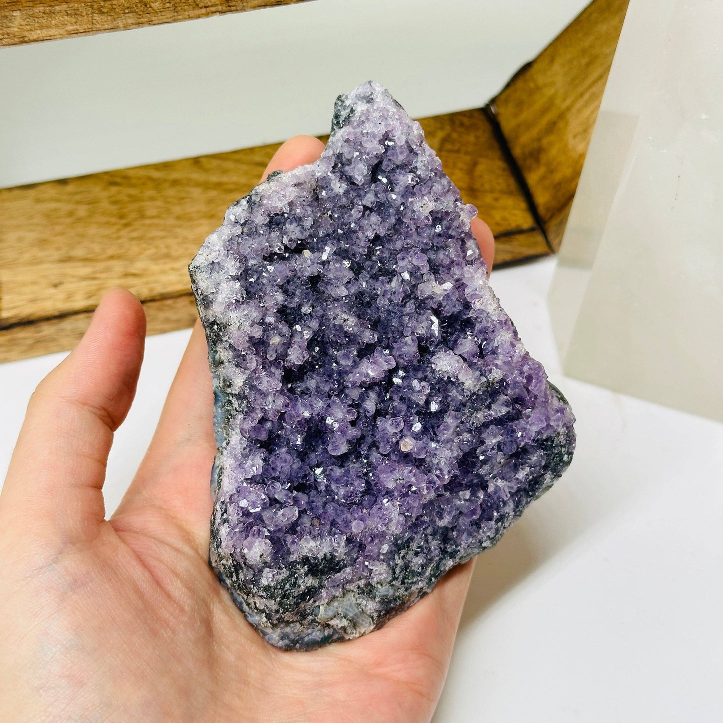 Amethyst Crystal Cluster