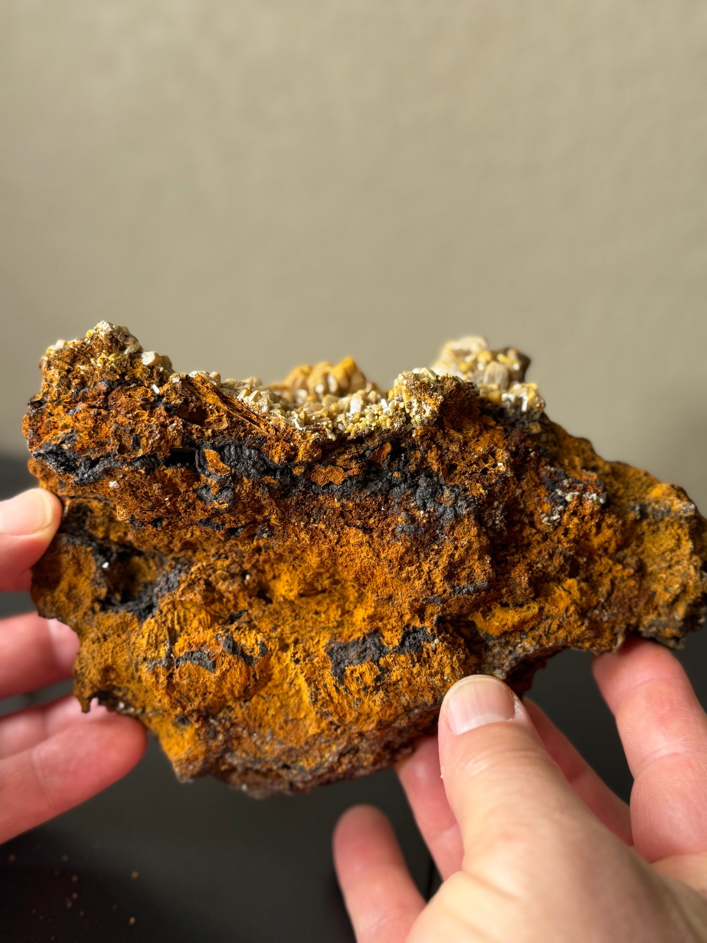 Large Wulfanite from La Ojuela Mine, Mapimi, Durango, Mexico