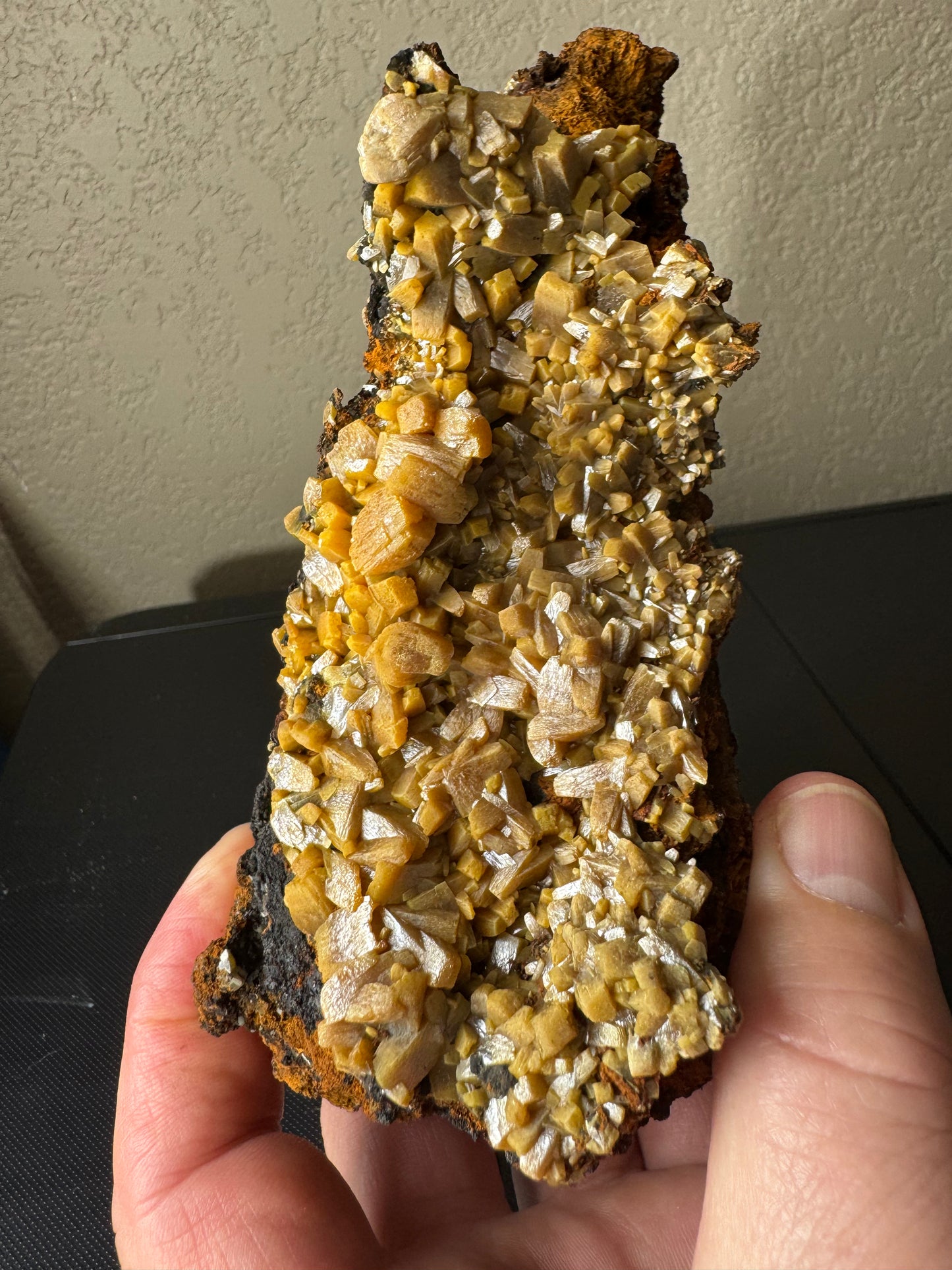 Large Wulfanite from La Ojuela Mine, Mapimi, Durango, Mexico