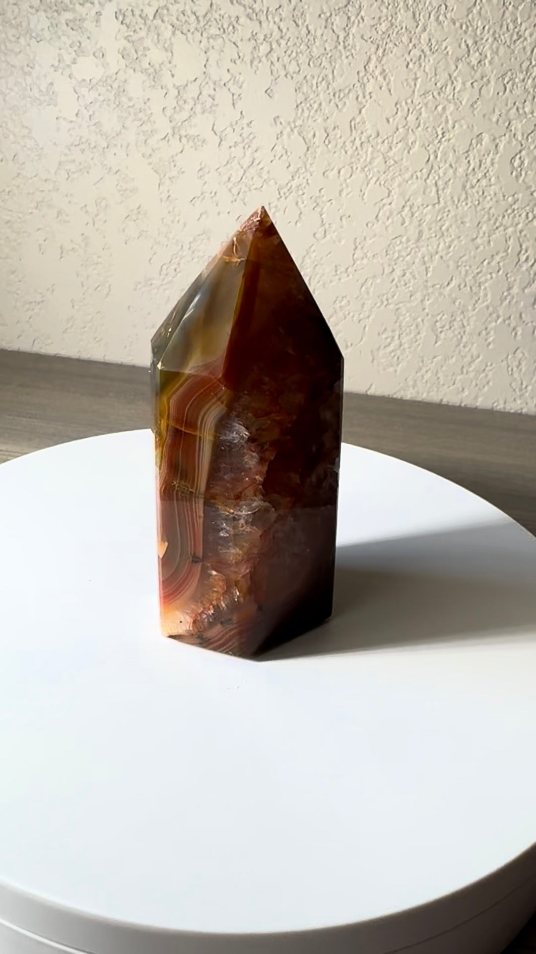 Brazilian Agate Tower