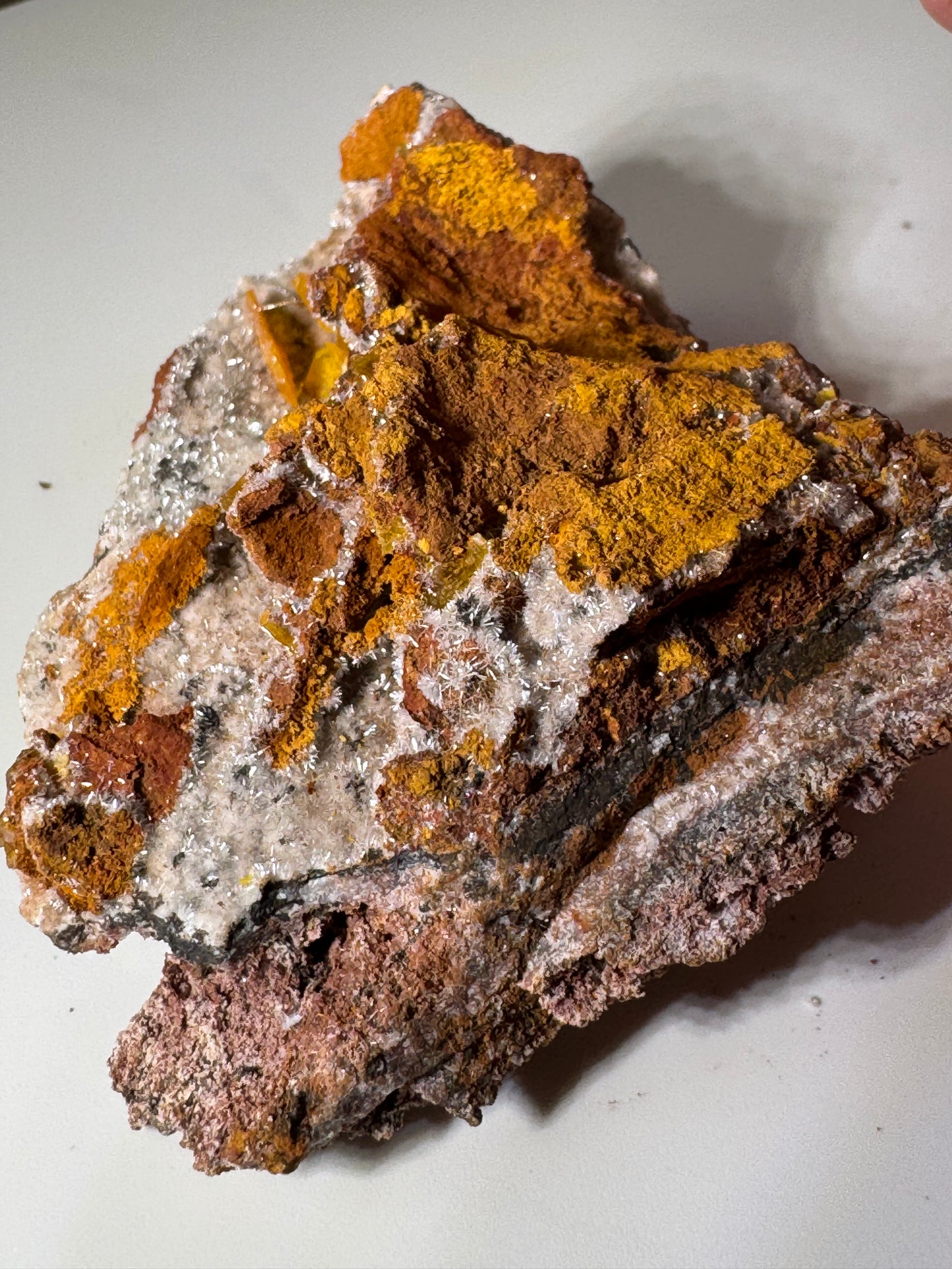 Wulfenite from Los Lamentos Mine in Chihuahua Mexico 114 Grams