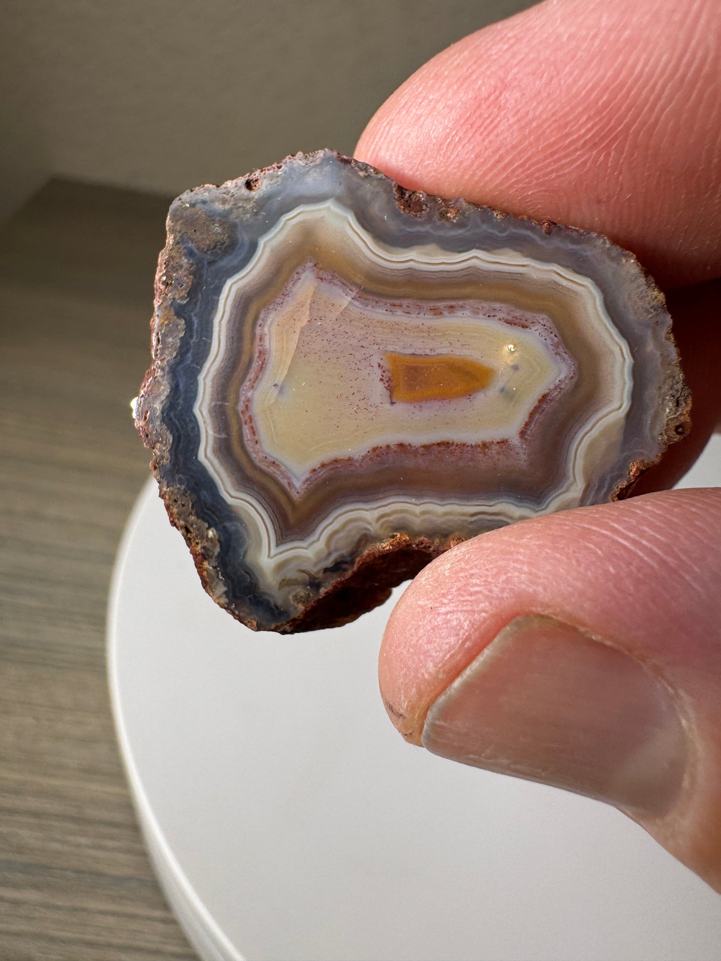 Malawi Agate Pair