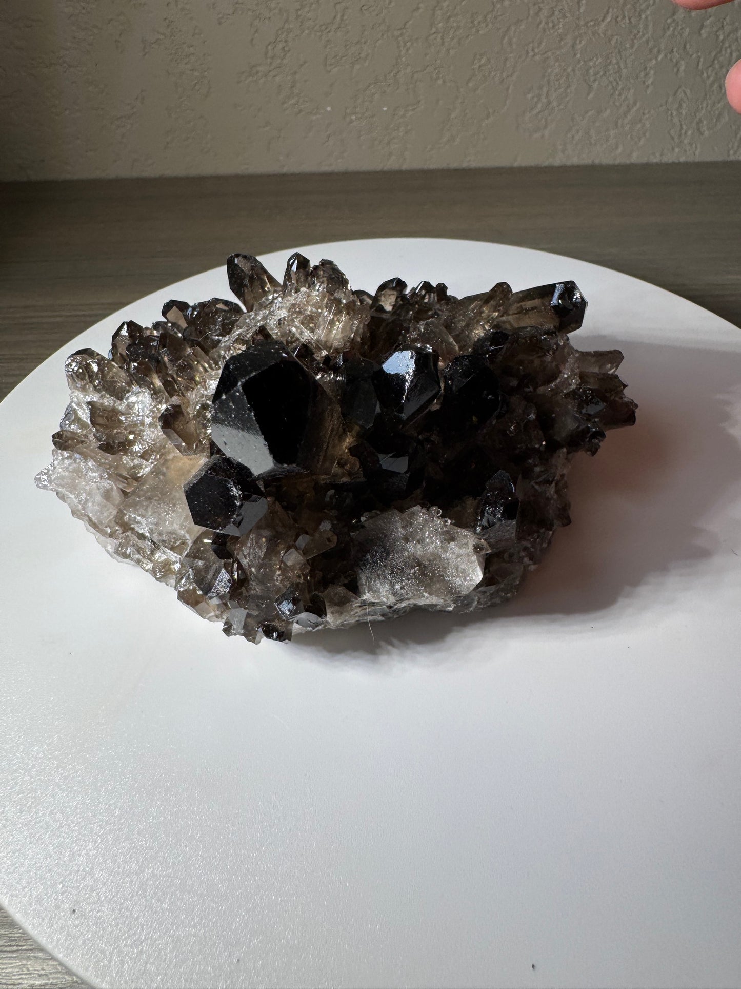 Smokey Quartz Cluster from Brazil