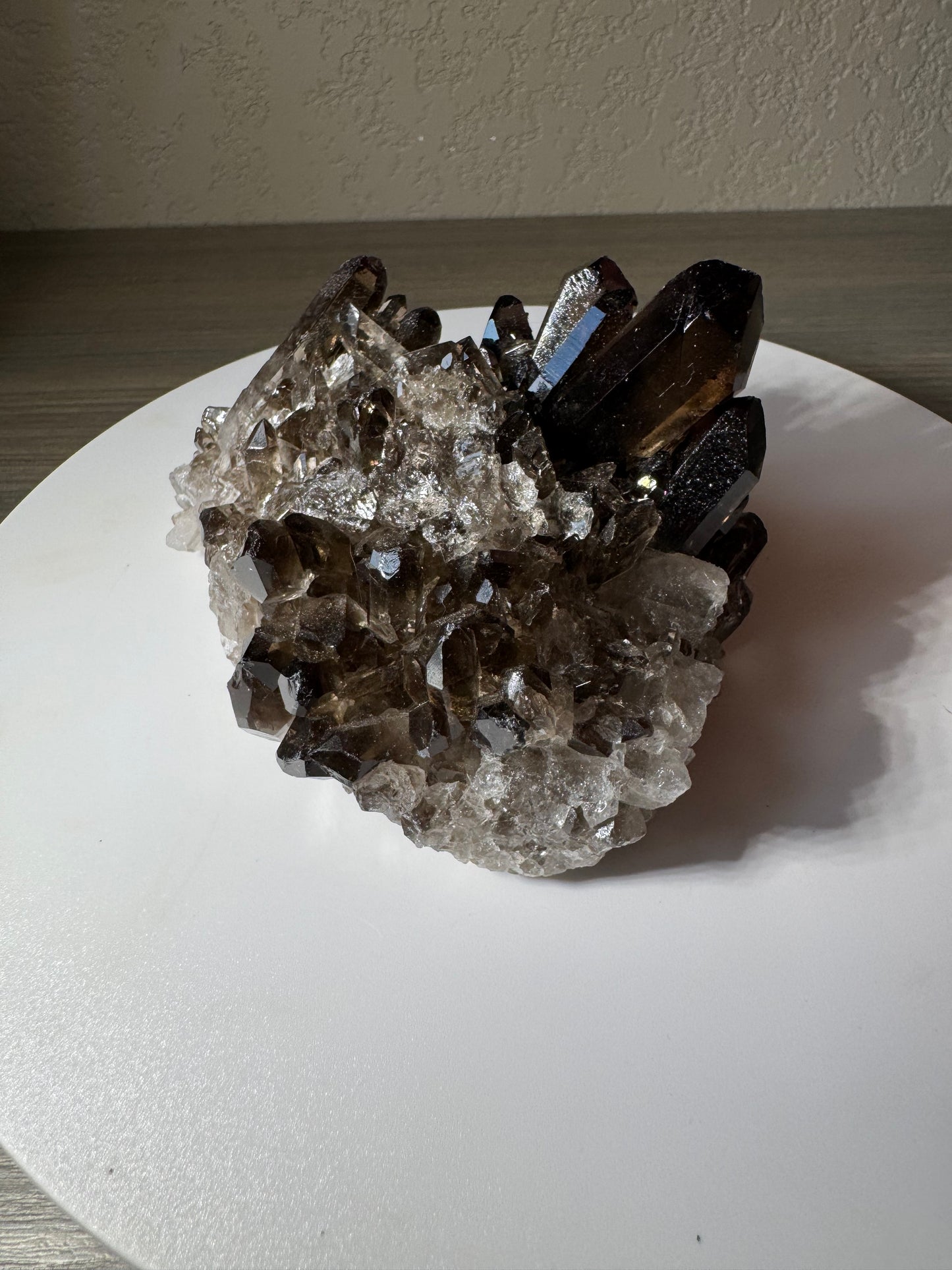 Smokey Quartz Cluster from Brazil