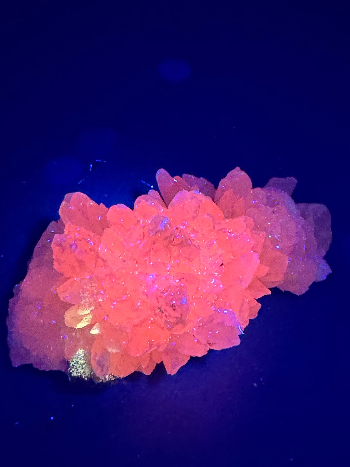 Mangano Calcite from La Huasca Mine, Michoacan Mexico. 113 Grams