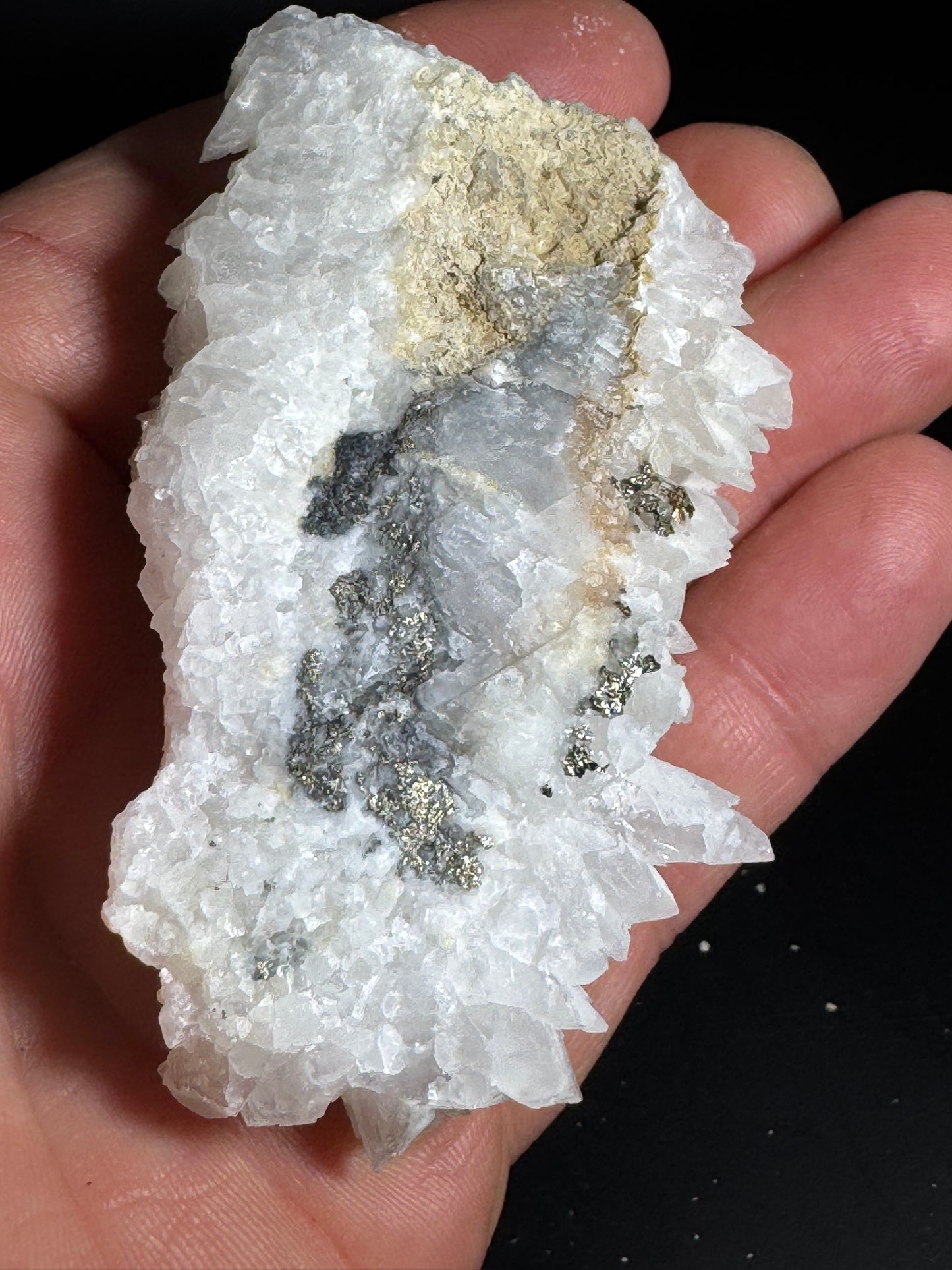 Mangano Calcite from La Huasca Mine, Michoacan Mexico. 112 Grams