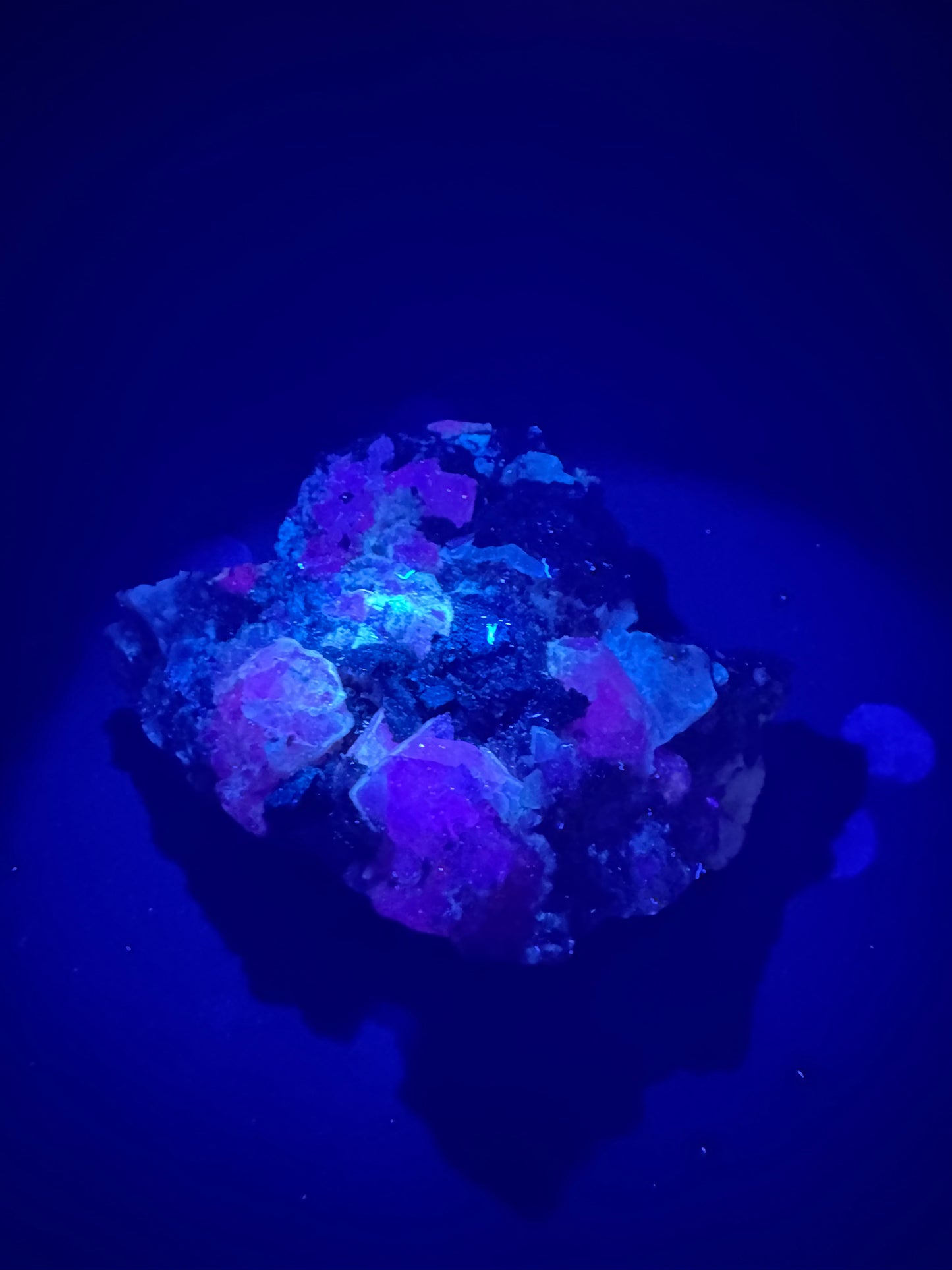 Ojuela Fluorite on Malachite from La Ojuela mine in Mapimi Durango Mex 184 Grams