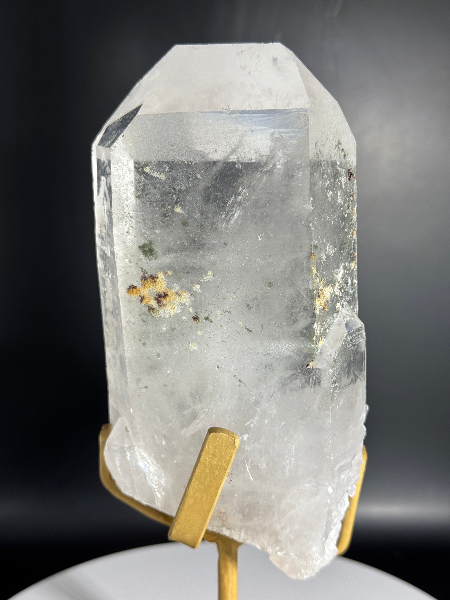 Brazilian Quartz on Custom Stand 2.4 lbs!