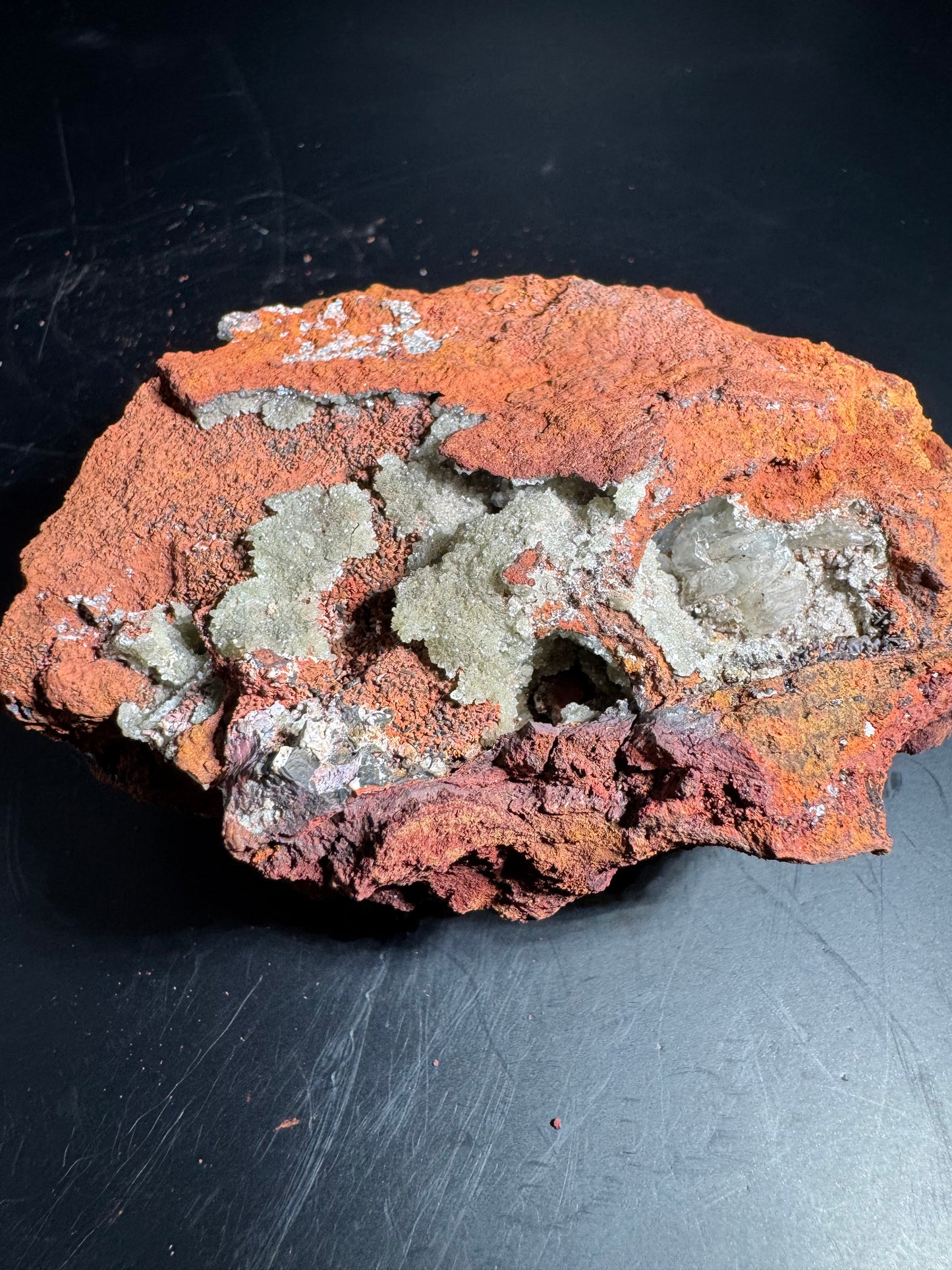 Willemite from La Ojuela mine, Mapimi, Durango Mexico. 466 Grams