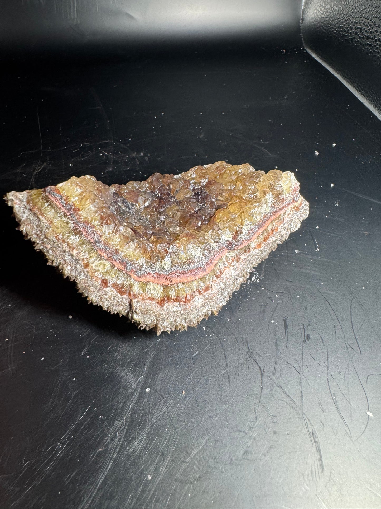 Botryoidal Red Fluorite San Antonio Mine, Santa Eulalia, Mex 344 Grams
