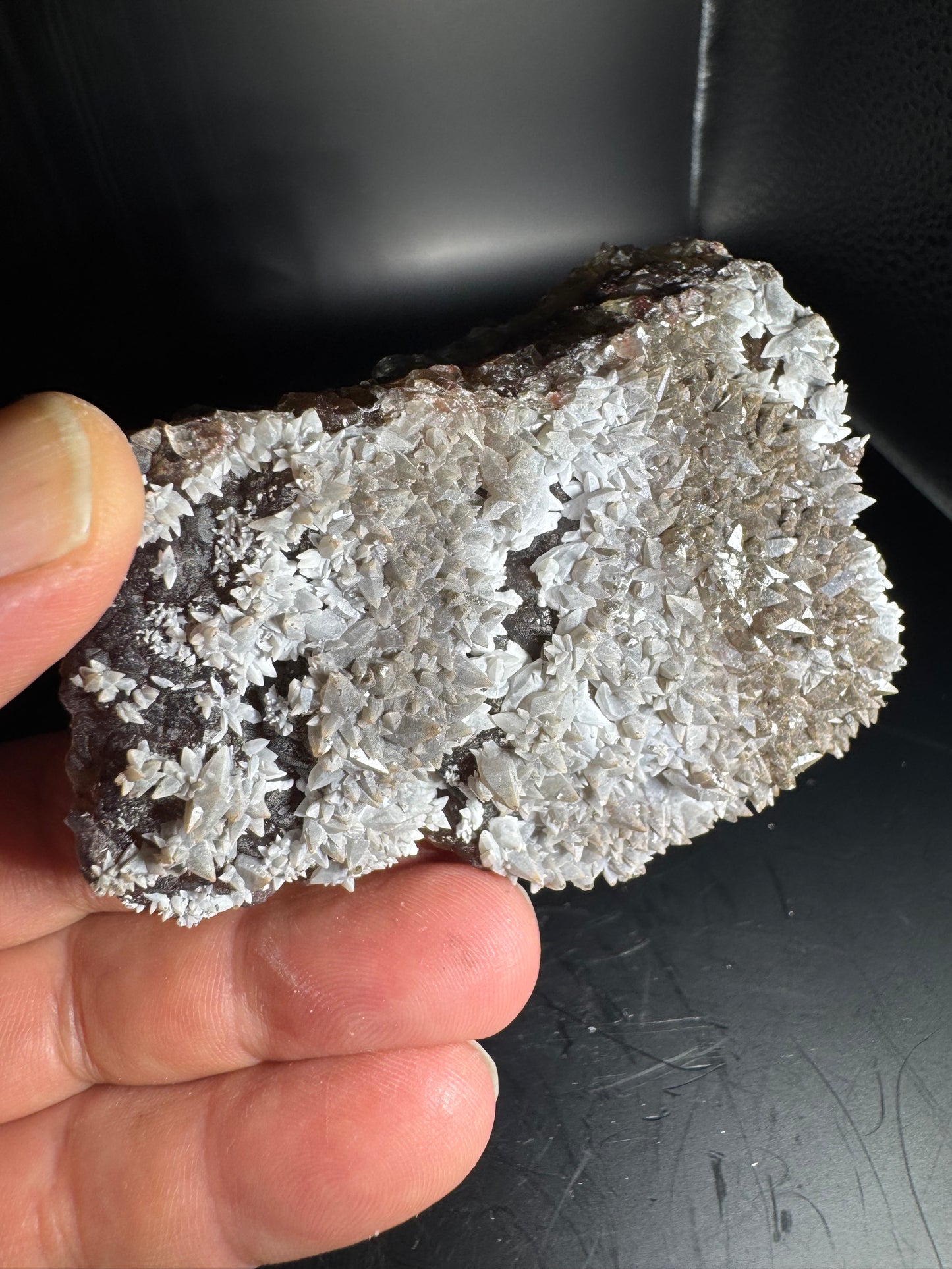 Botryoidal Red Fluorite San Antonio Mine, Santa Eulalia, Mex 273 Grams