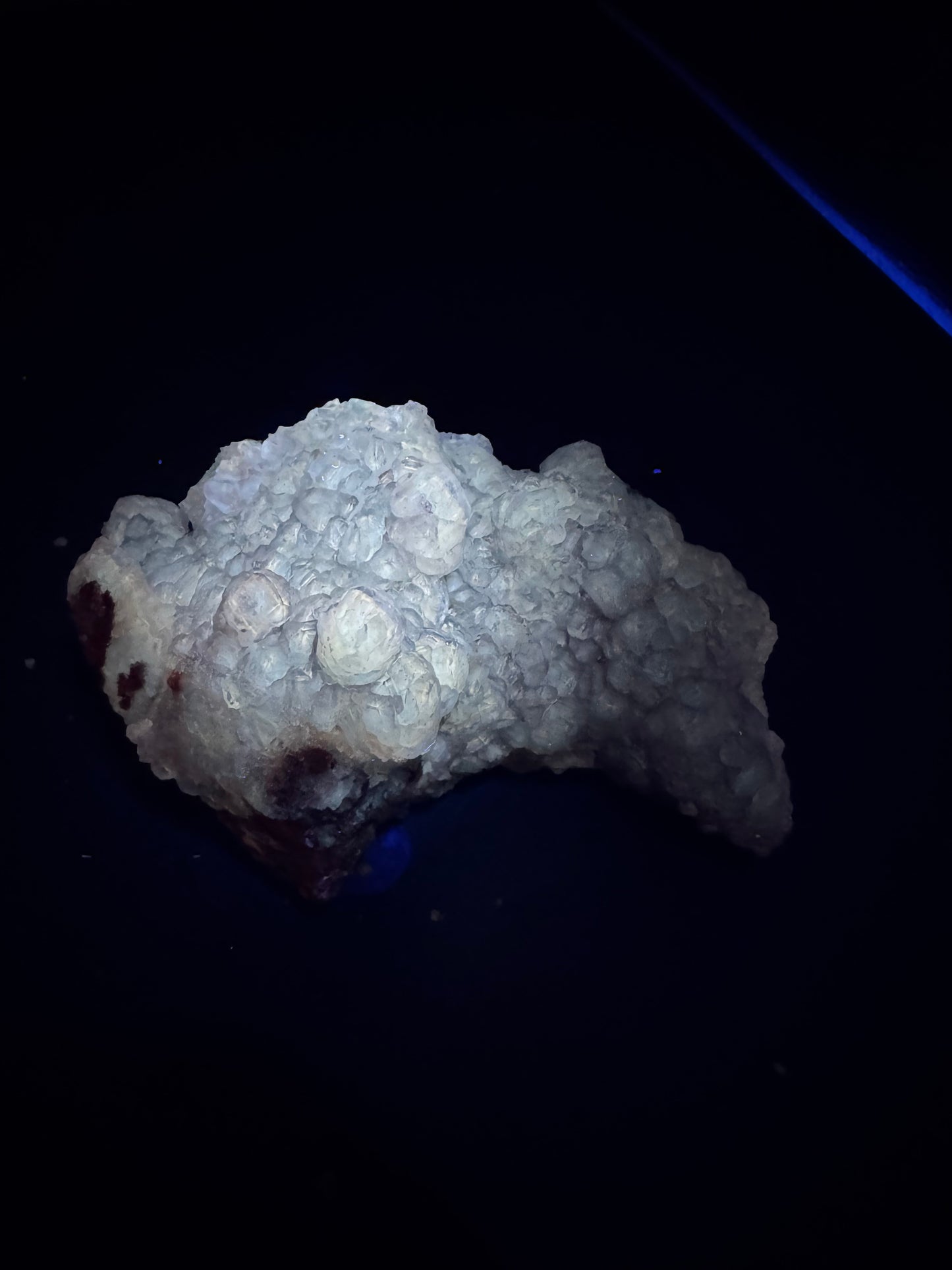 Botryoidal Red Fluorite San Antonio Mine, Santa Eulalia, Mex 243 Grams