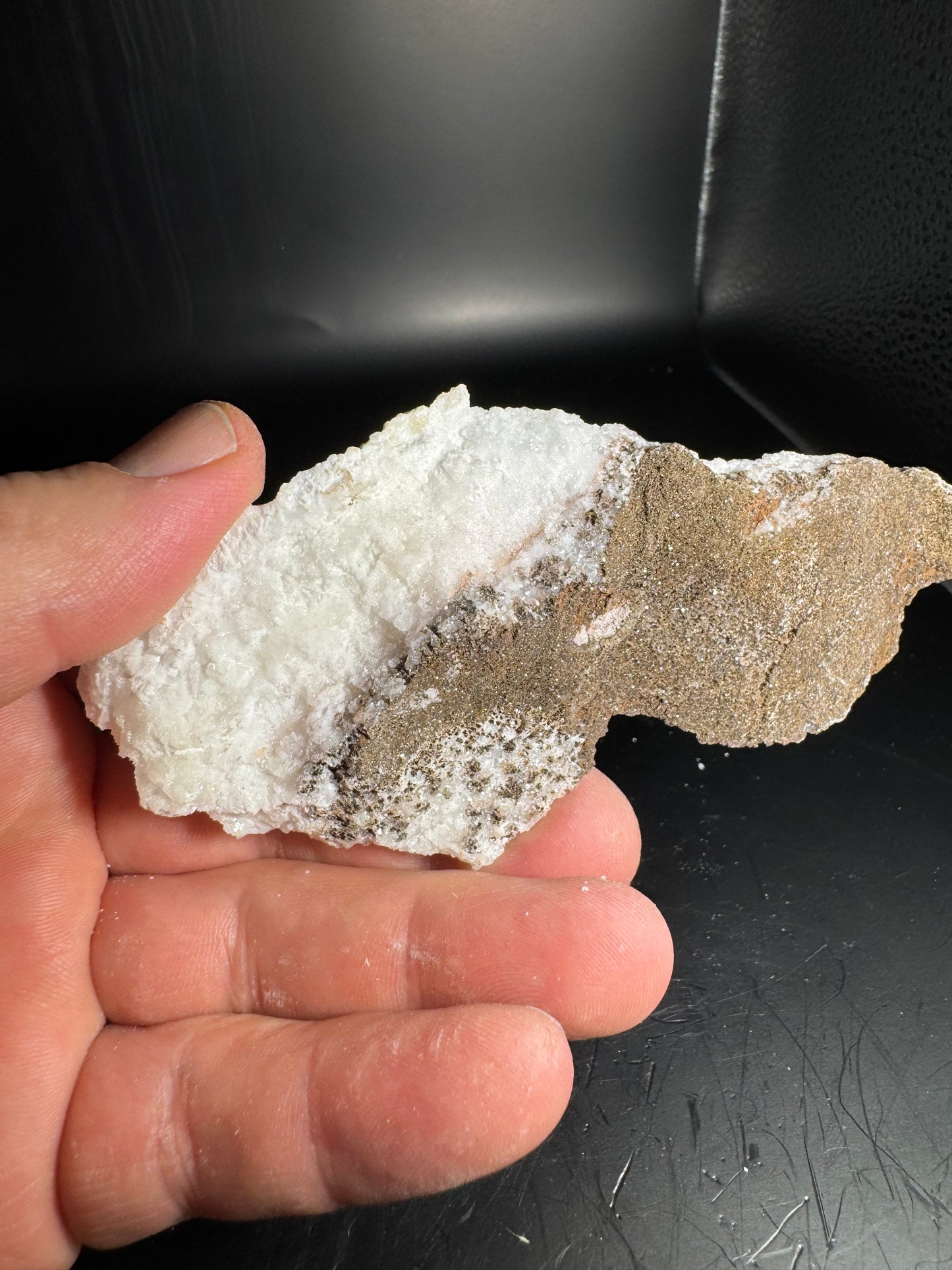 UV Reactive Multi Colored Grateful Dead Calcite from La Ojuela mine, Mapimi, Durango, Mexico