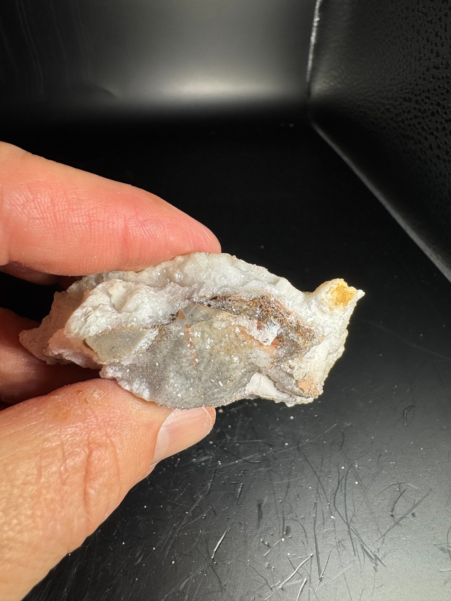UV Reactive Multi Colored Grateful Dead Calcite from La Ojuela mine, Mapimi, Durango, Mexico