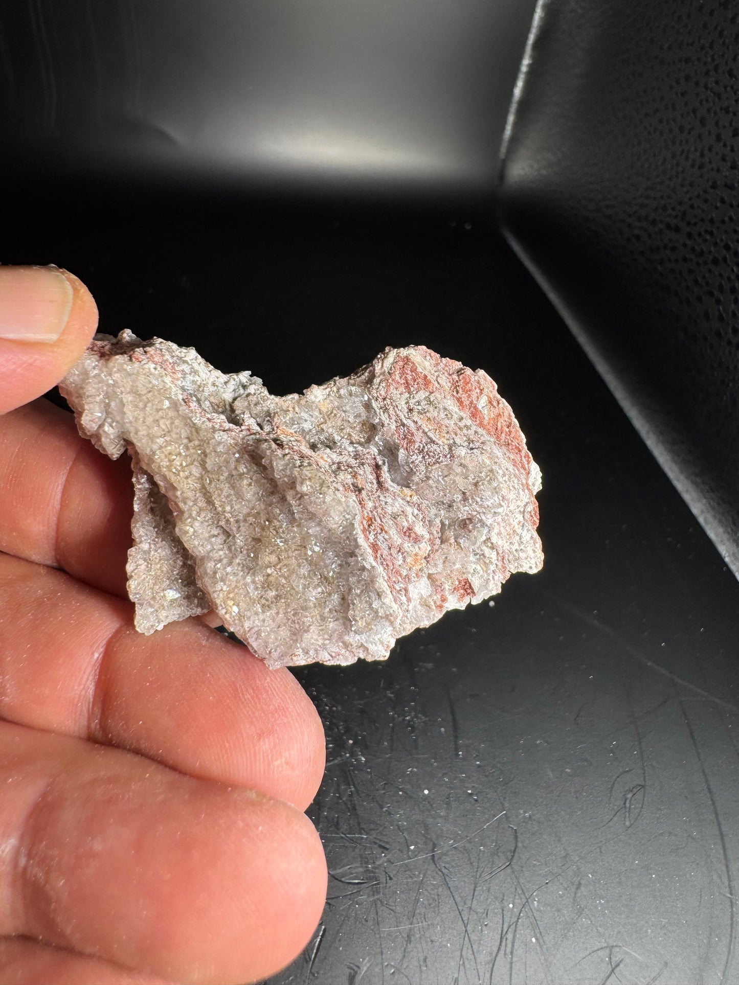 UV Reactive Multi Colored Grateful Dead Calcite from La Ojuela mine, Mapimi, Durango, Mexico