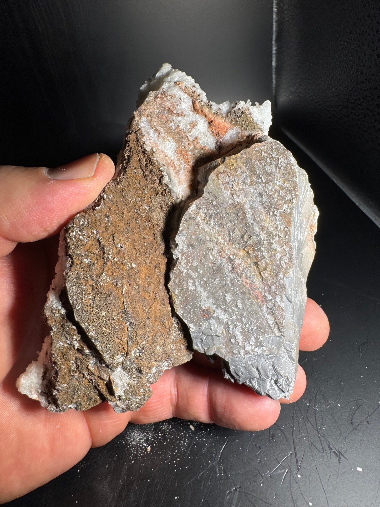 UV Reactive Multi Colored Grateful Dead Calcite from La Ojuela mine, Mapimi, Durango, Mexico