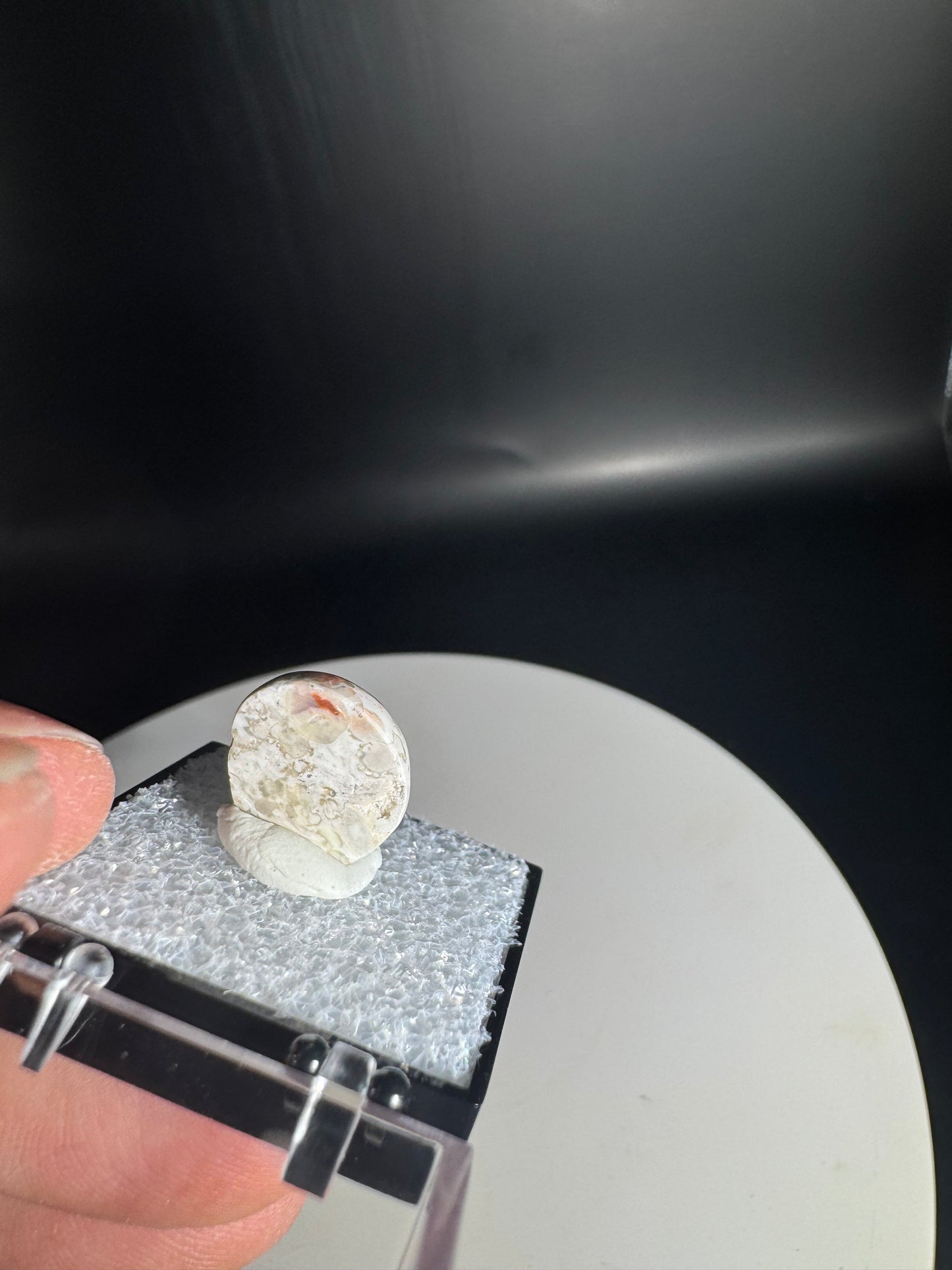 Mexican Cantera Fire Opal Cabochon