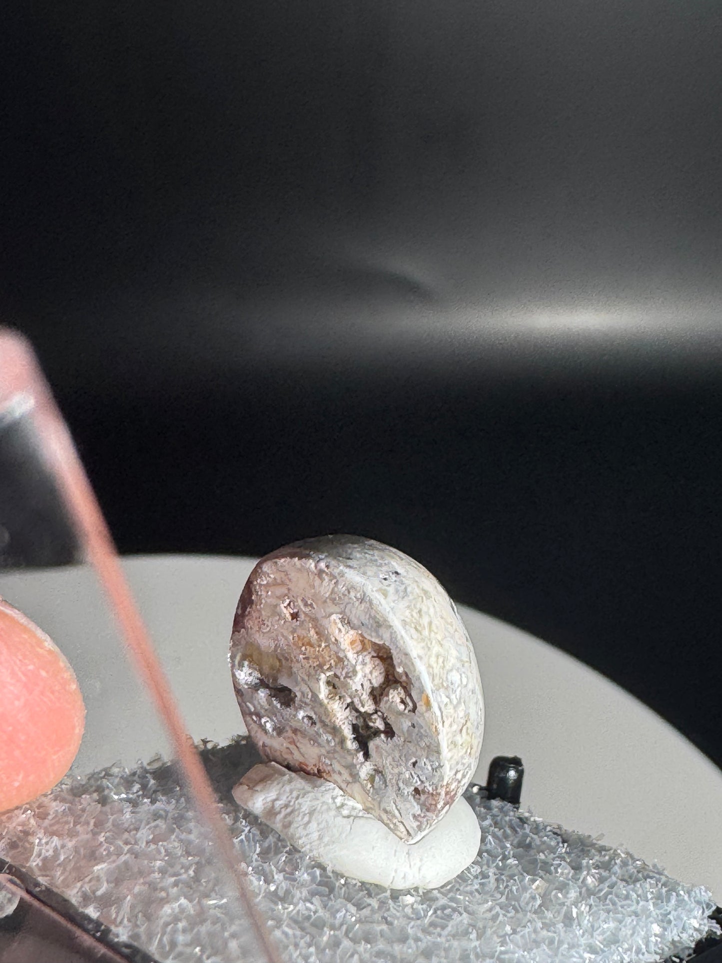 Mexican Cantera Fire Opal Cabochon