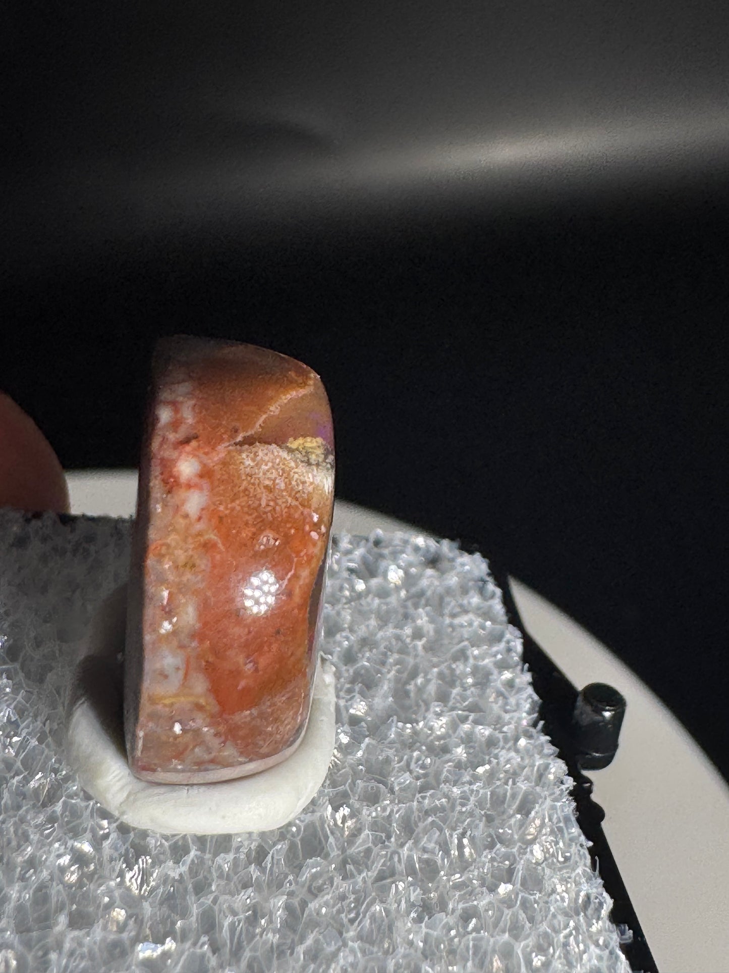 Mexican Cantera Fire Opal Cabochon