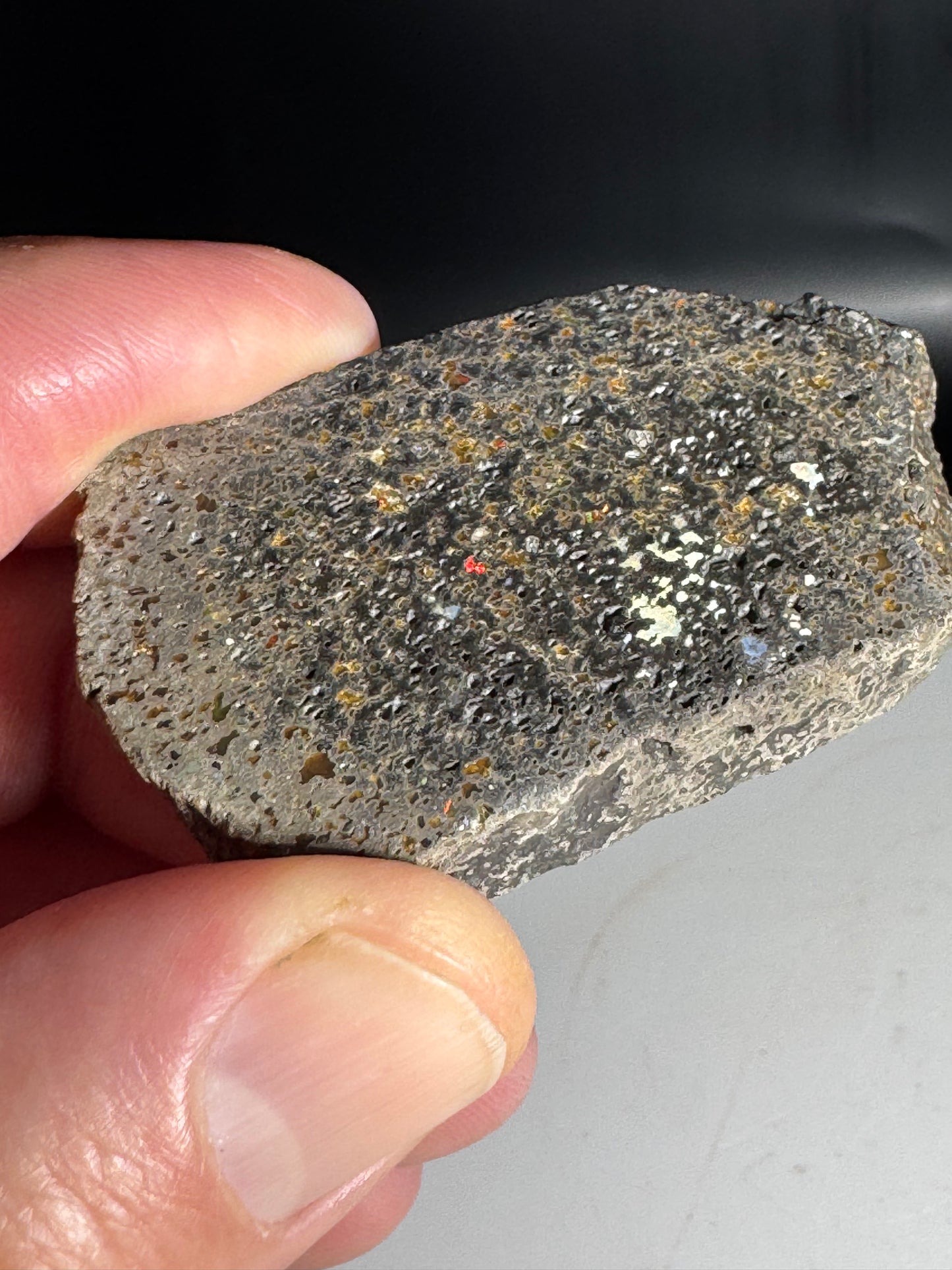 Leopard Opal Rough Slab 33 Grams
