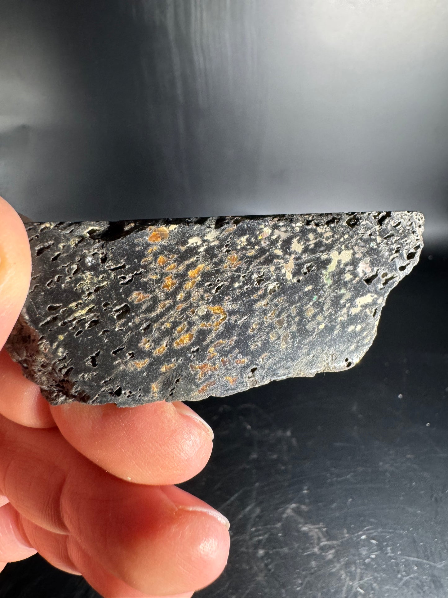 Leopard Opal Rough Slab 33 Grams