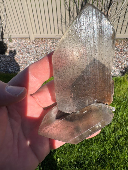 Phantom Selenite from La Platosa mine in Bermejillo Durango Mex 203 Grams