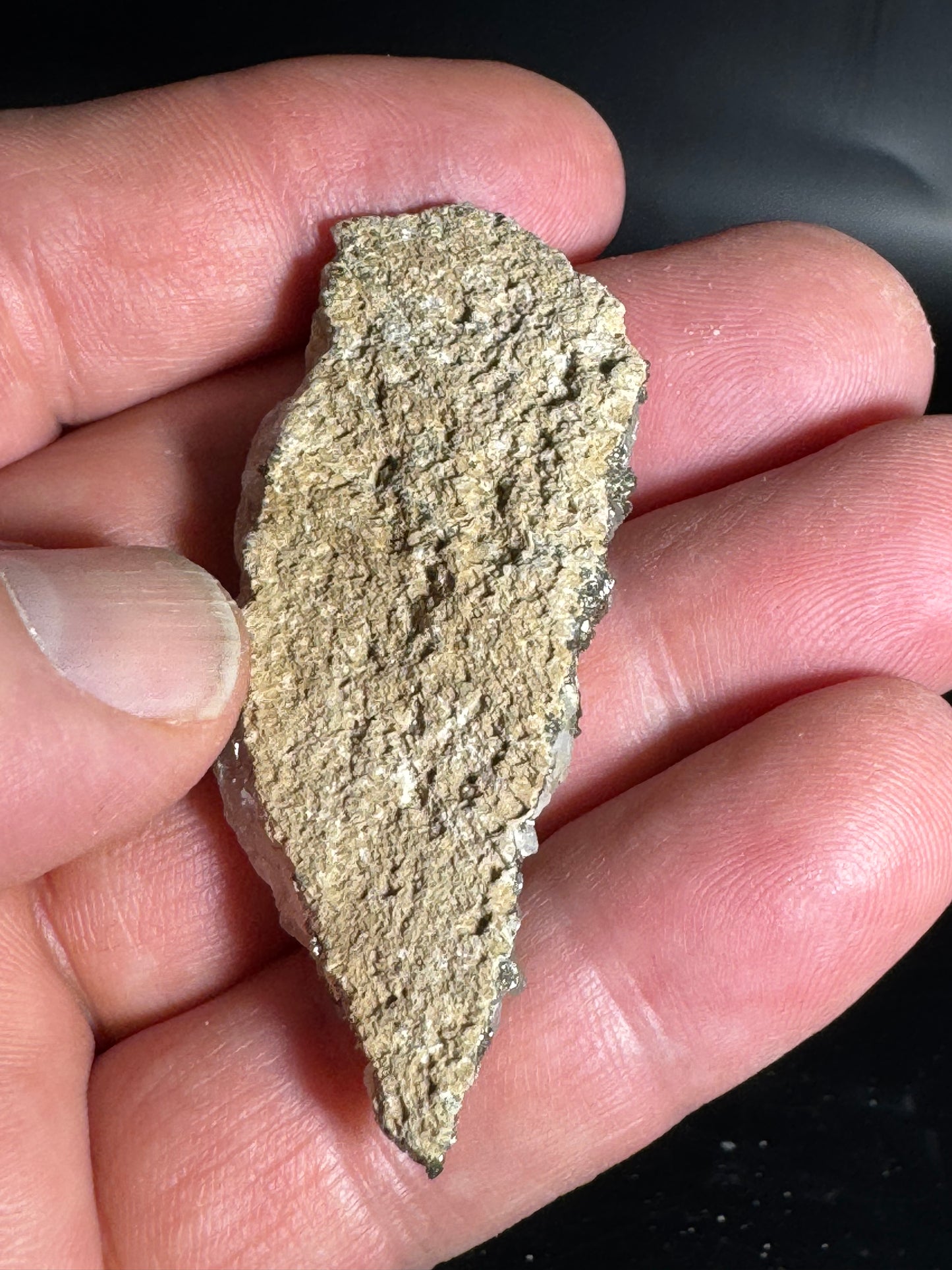 Iridescent Marcasite on Mangano Calcite Guerrero, Taxco Mex 15 Grams