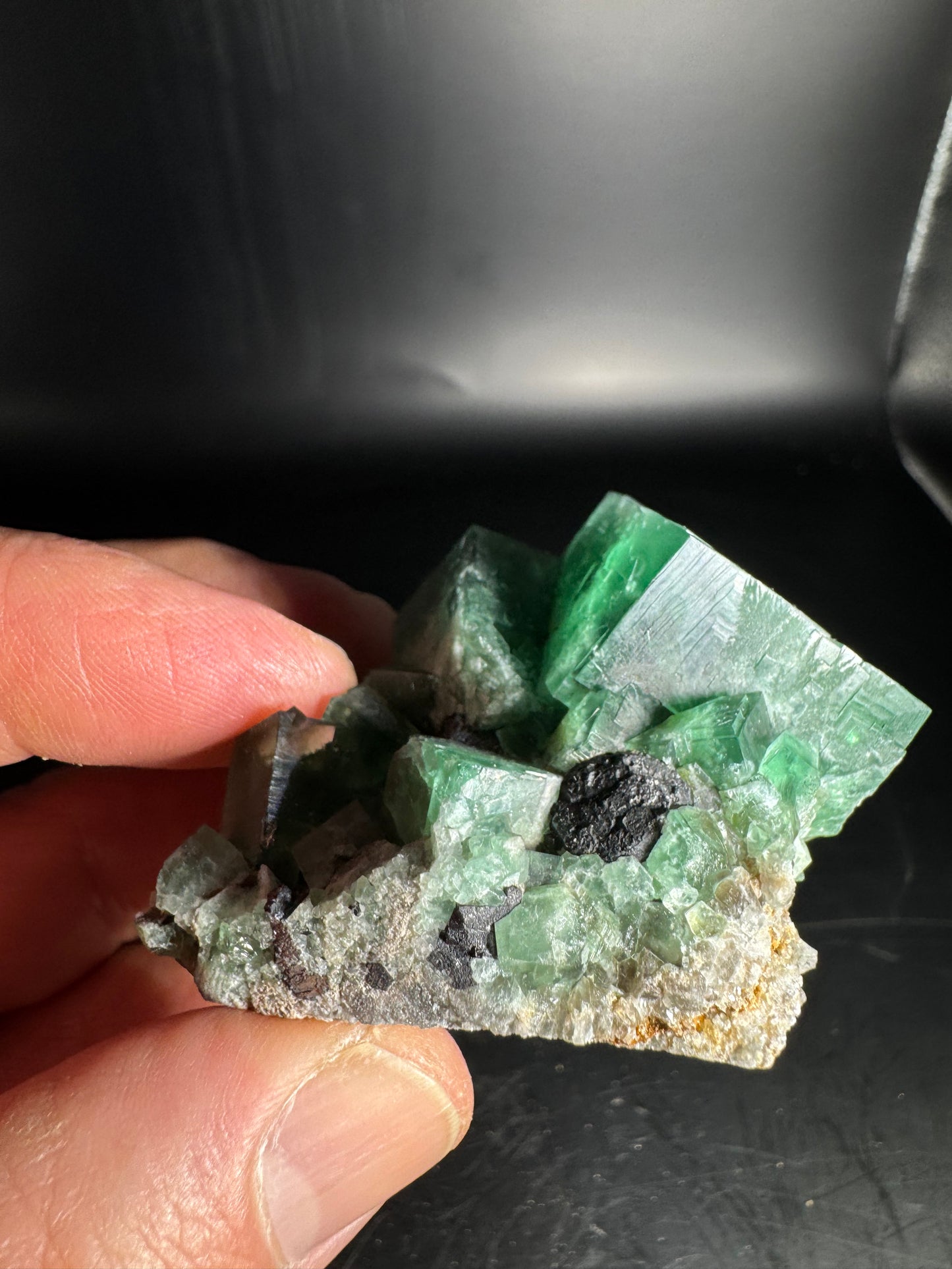 Diana Maria Fluorite Greedy Hog Pocket 125 Grams