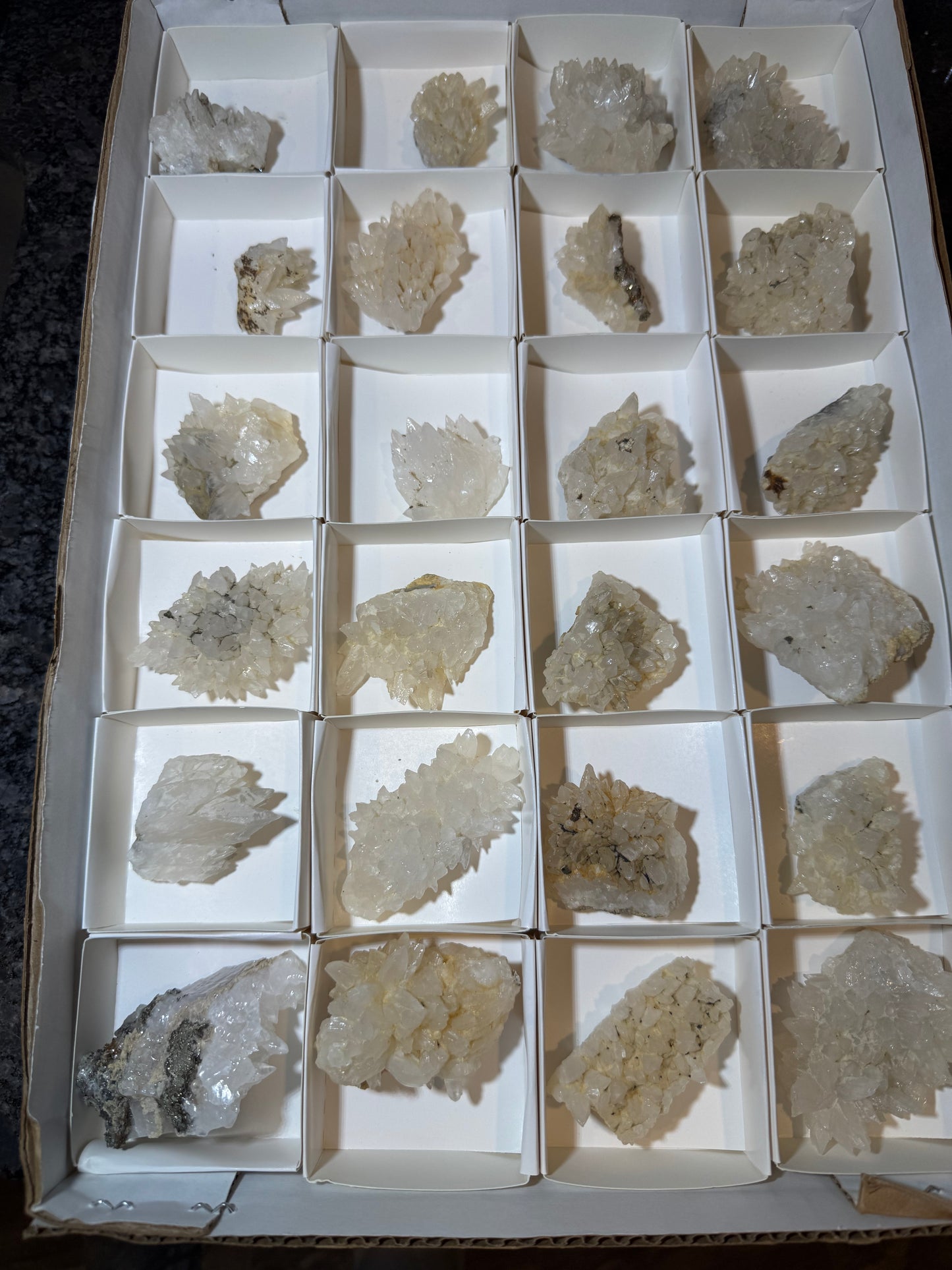 24 pcs Mangano Calcite Wholesale lot from La Huasca Mine, Michoacan Mexico