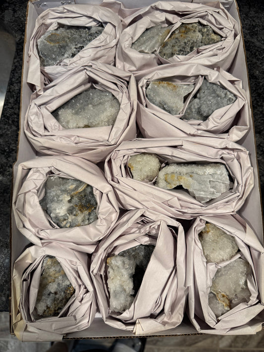 13 pc Wholesale lot Godzilla Calcite Mina El Solat, Guerrero, Taxco Mexico