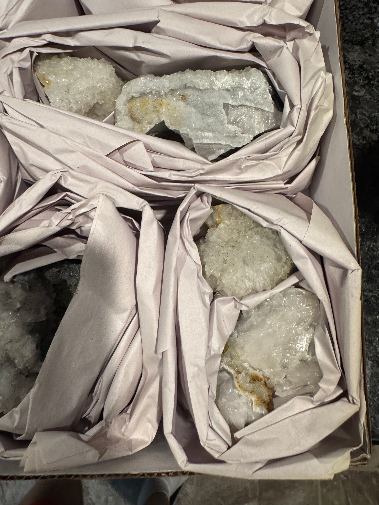13 pc Wholesale lot Godzilla Calcite Mina El Solat, Guerrero, Taxco Mexico