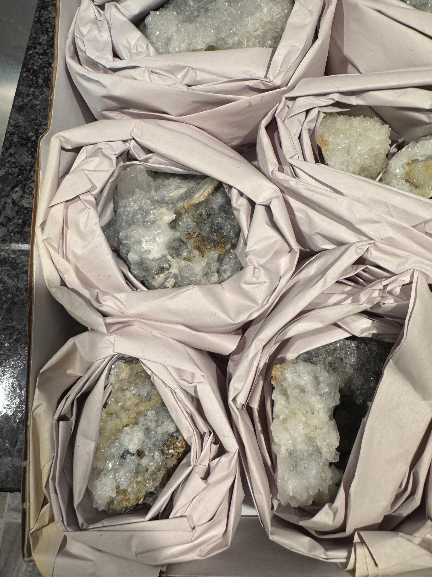 13 pc Wholesale lot Godzilla Calcite Mina El Solat, Guerrero, Taxco Mexico