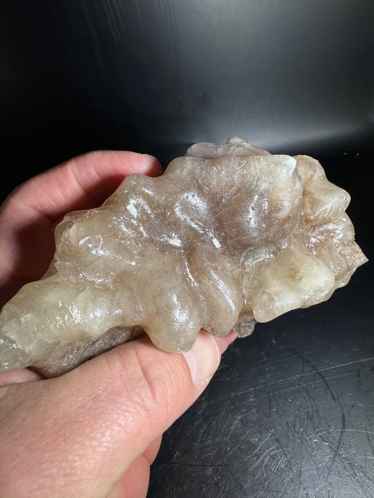Honey Aragonite - Santa Eulalia, Chihuahua, Mexico 538 g