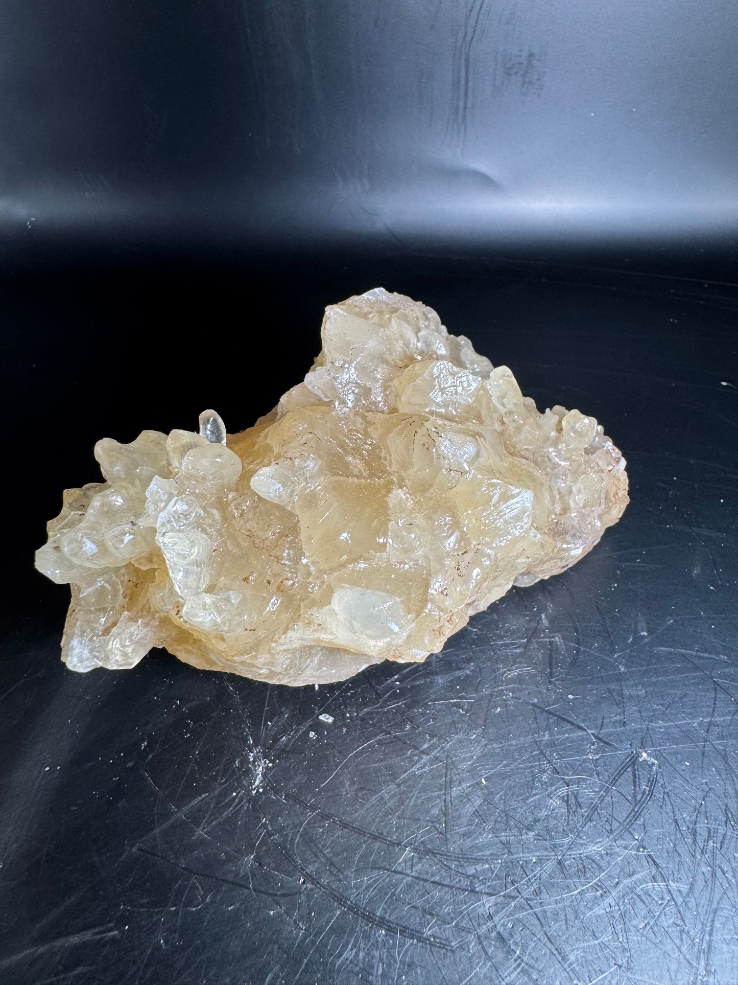 Honey Aragonite - Santa Eulalia, Chihuahua, Mexico 612 g