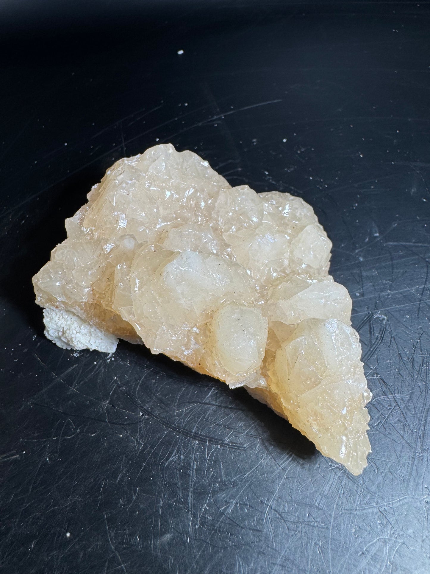 Honey Aragonite - Santa Eulalia, Chihuahua, Mexico 201 g