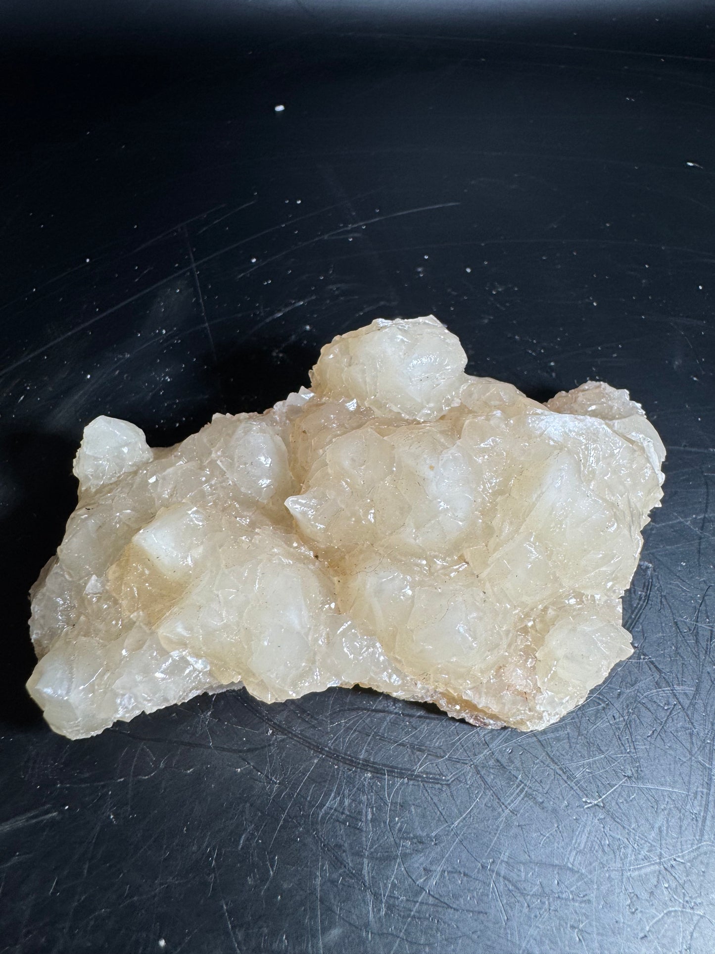 Honey Aragonite - Santa Eulalia, Chihuahua, Mexico 211 g