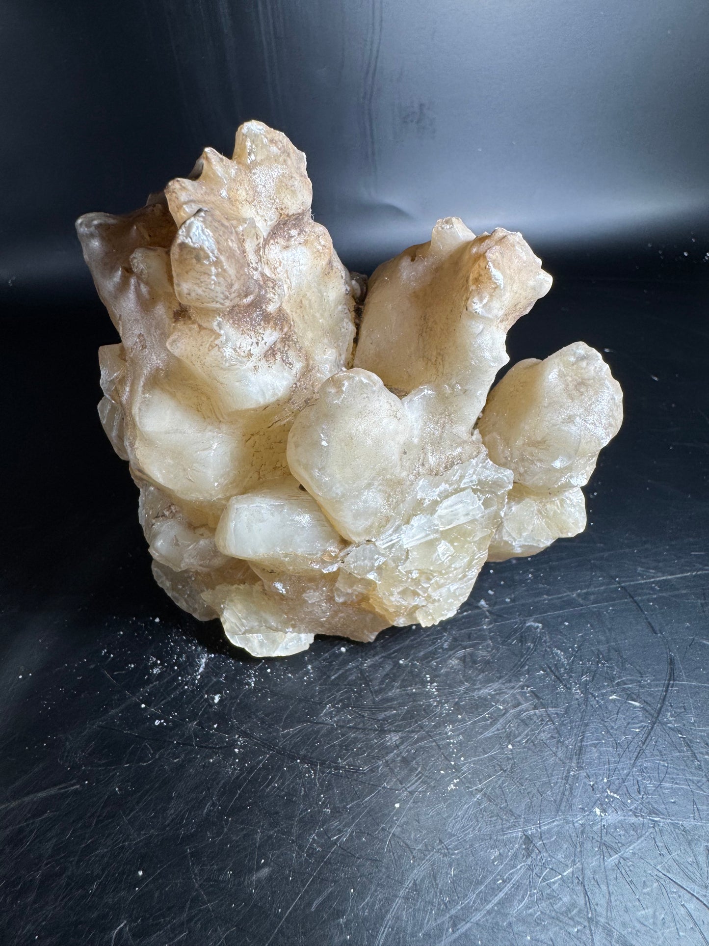 Honey Aragonite - Santa Eulalia, Chihuahua, Mexico 759 g