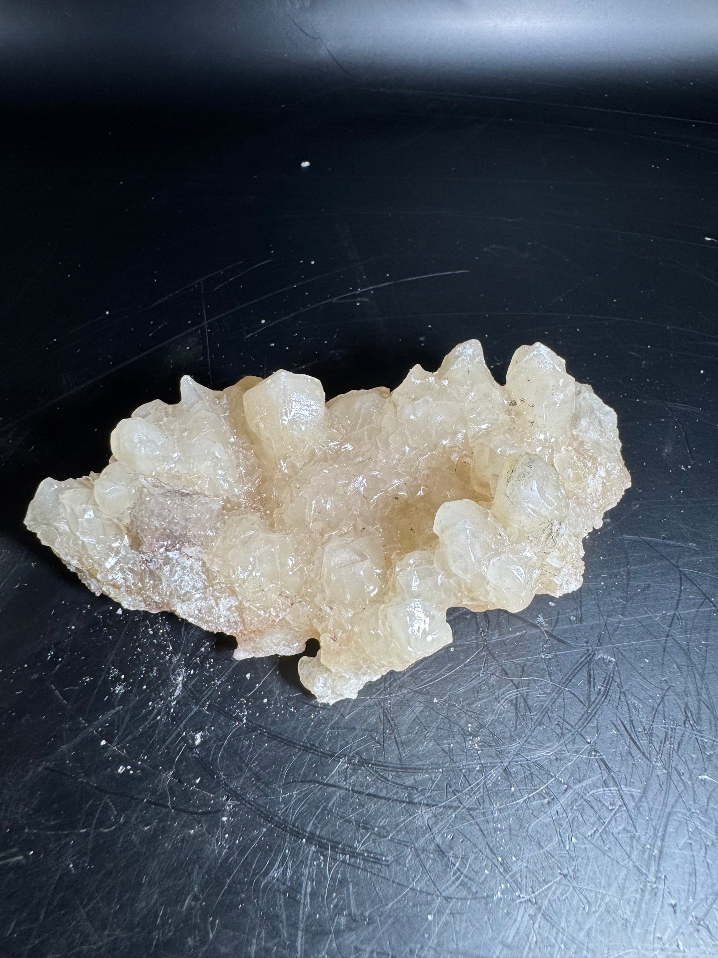 Honey Aragonite - Santa Eulalia, Chihuahua, Mexico 182 g
