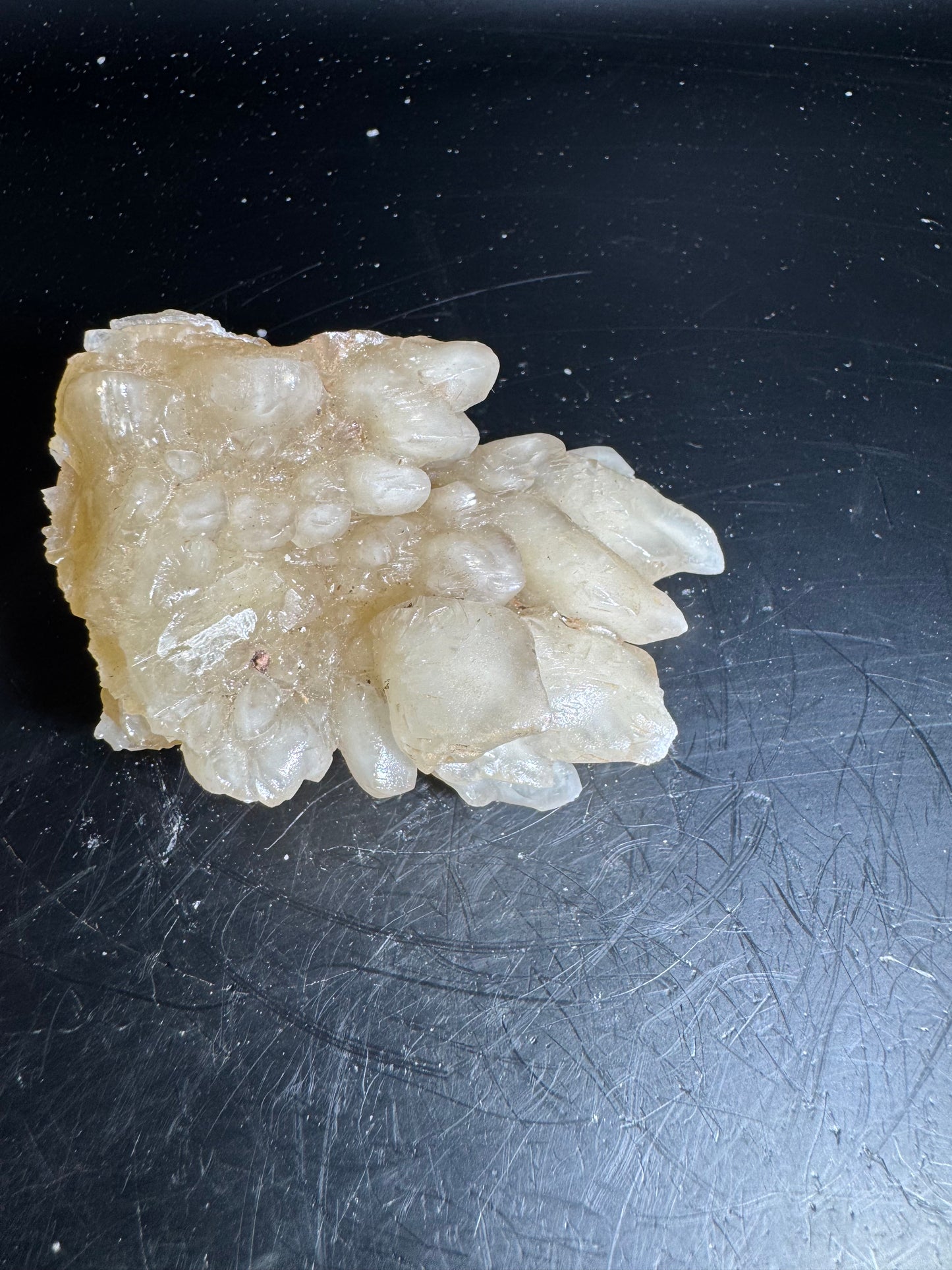 Honey Aragonite - Santa Eulalia, Chihuahua, Mexico 209 g