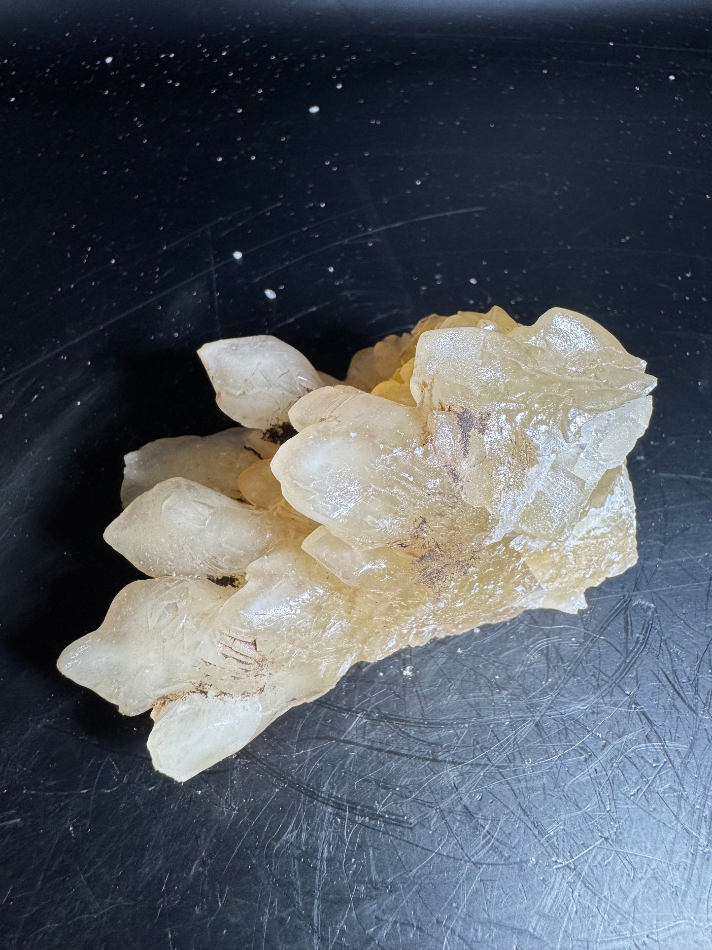 Honey Aragonite - Santa Eulalia, Chihuahua, Mexico 209 g