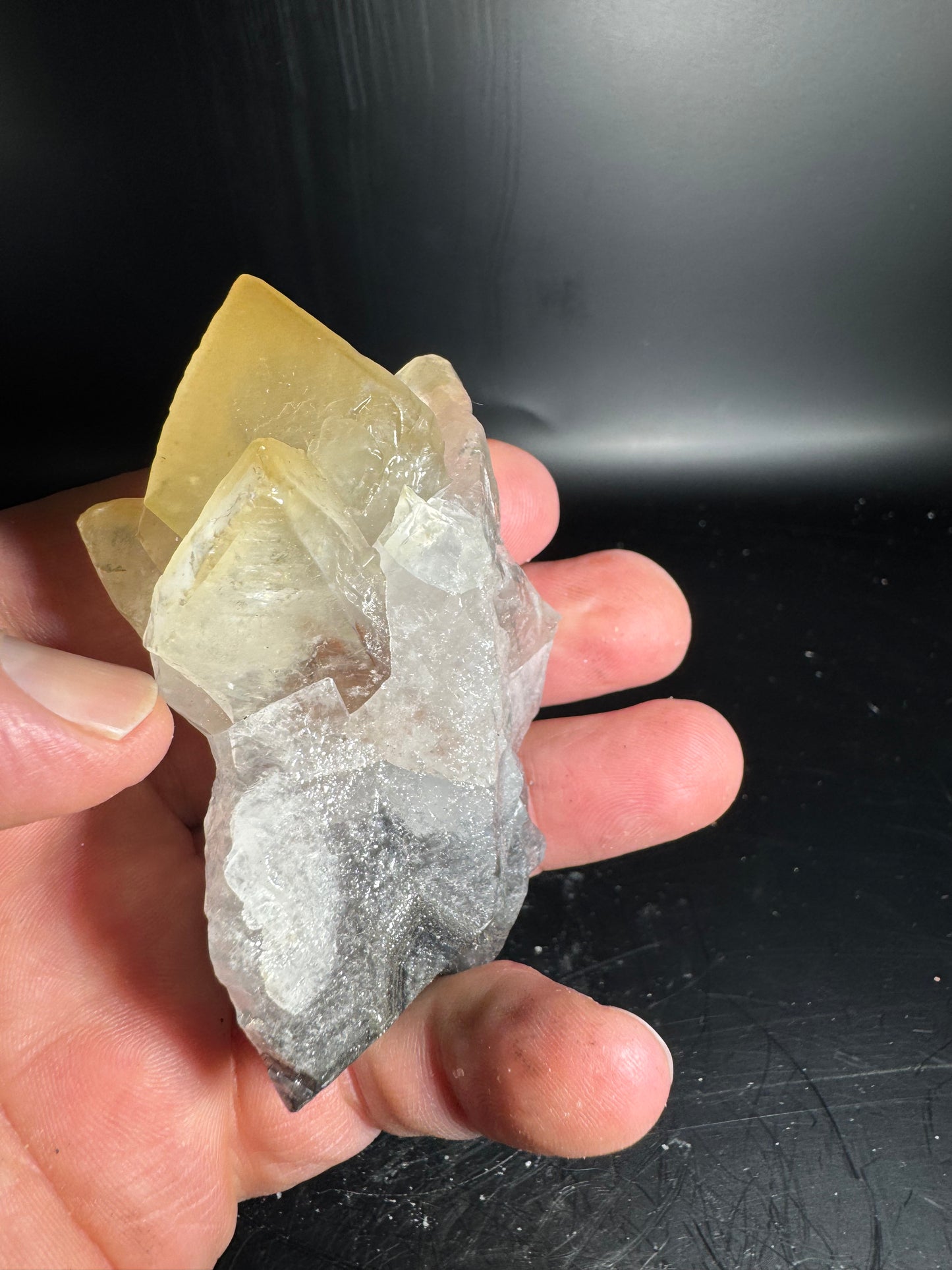Monarch Butterfly Calcite El Potosi Mine, Santa Eulalia, Chihuahua , Mexico 139 Grams