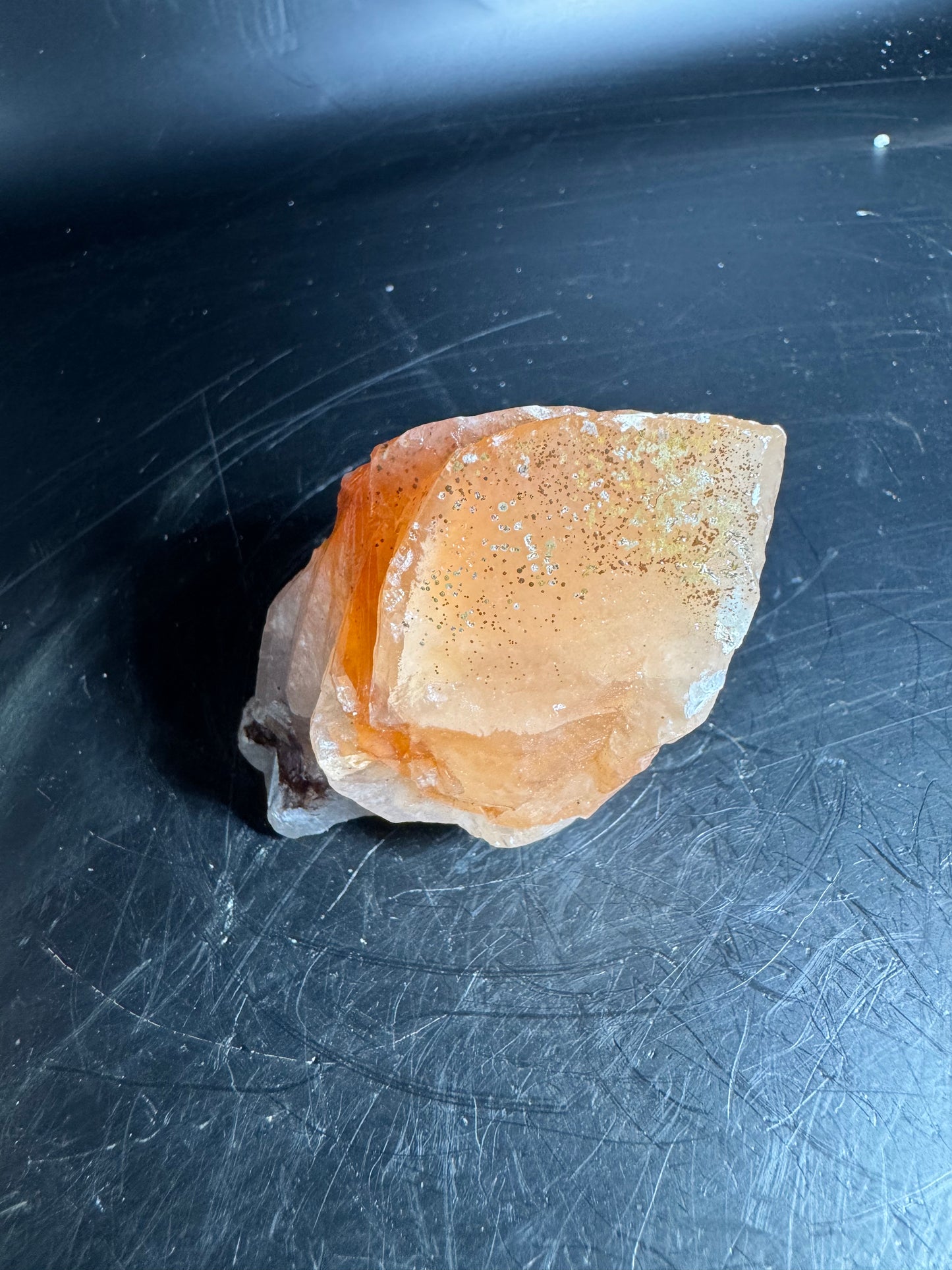 Monarch Butterfly Calcite El Potosi Mine, Santa Eulalia, Chihuahua , Mexico 165 Grams
