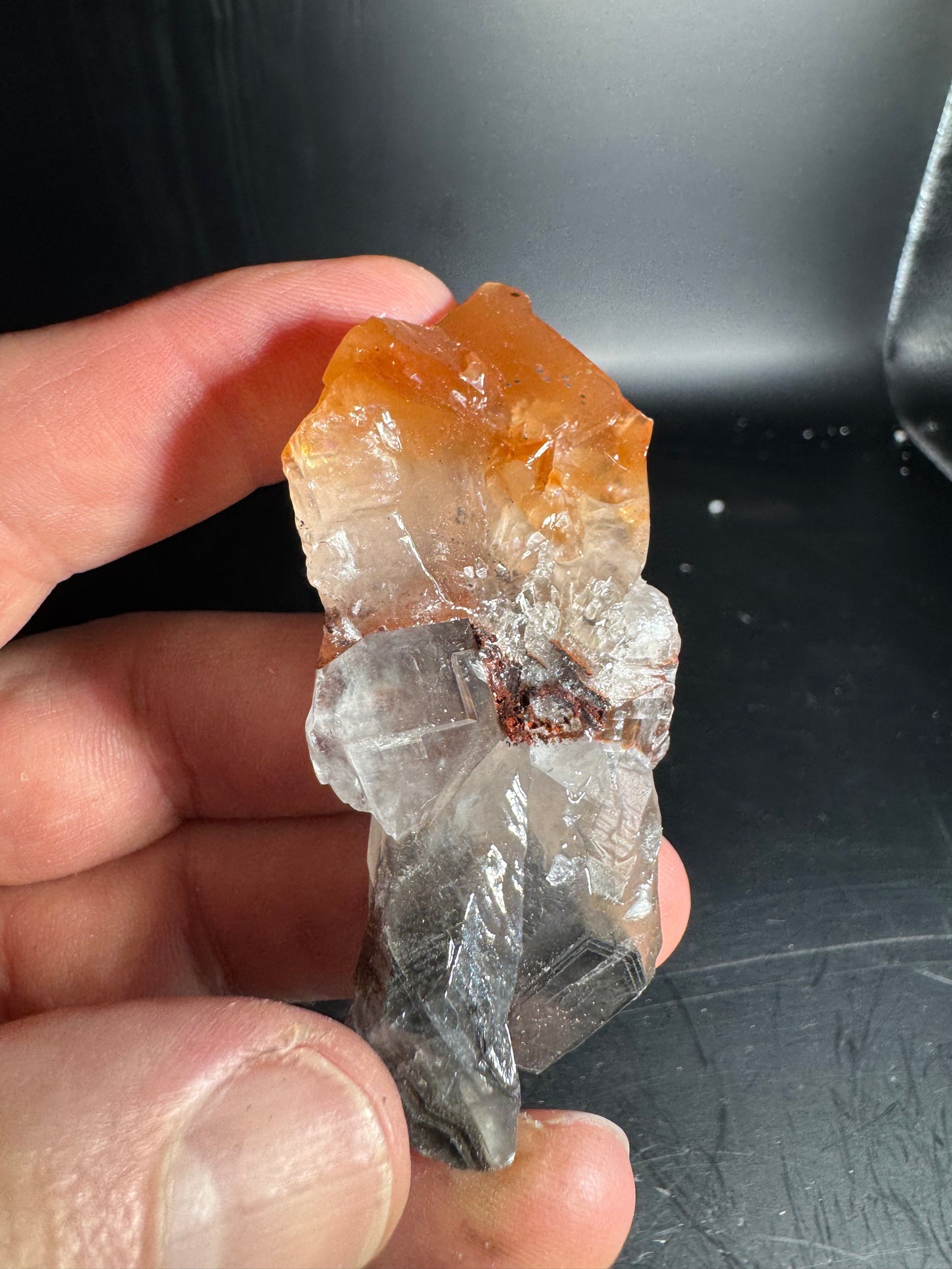 Monarch Butterfly Calcite El Potosi Mine, Santa Eulalia, Chihuahua , Mexico 55 Grams