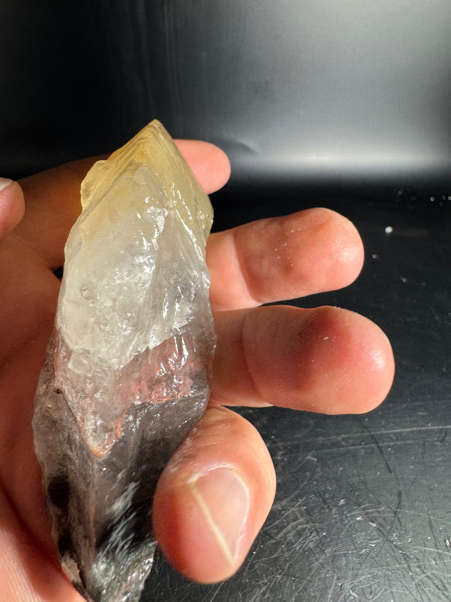 Monarch Butterfly Calcite El Potosi Mine, Santa Eulalia, Chihuahua , Mexico 141 Grams