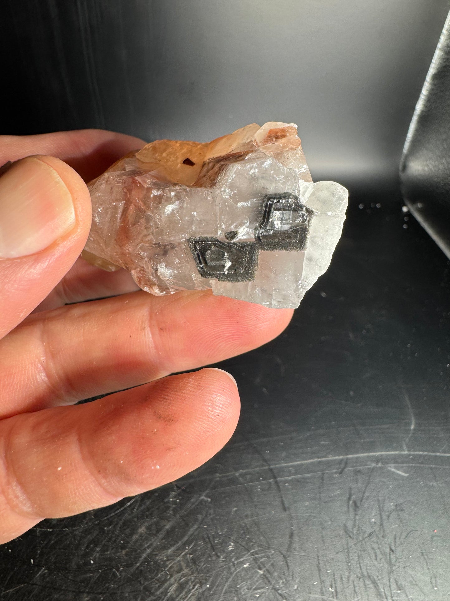 Monarch Butterfly Calcite El Potosi Mine, Santa Eulalia, Chihuahua , Mexico 110 Grams