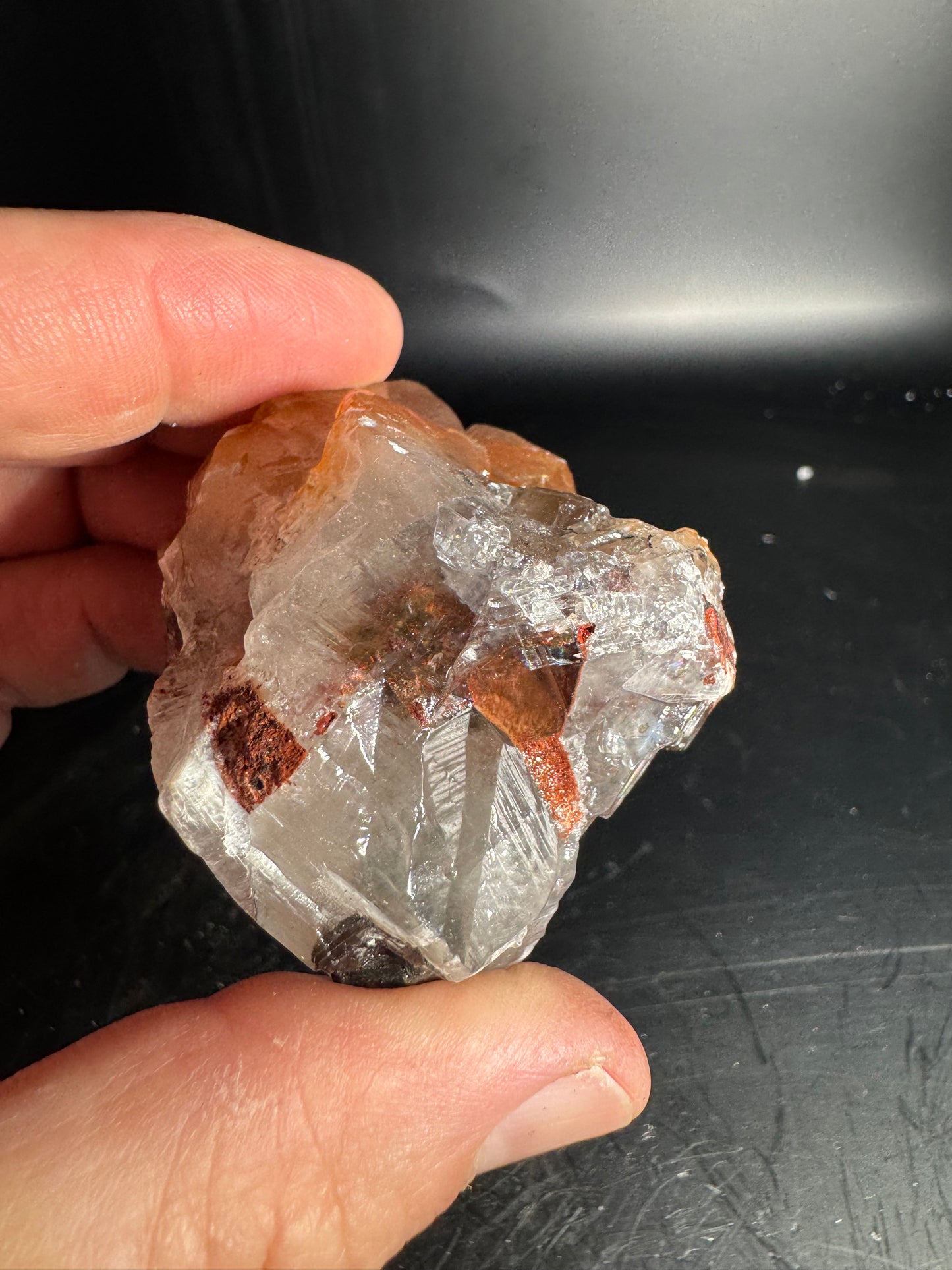 Monarch Butterfly Calcite El Potosi Mine, Santa Eulalia, Chihuahua , Mexico 135 Grams