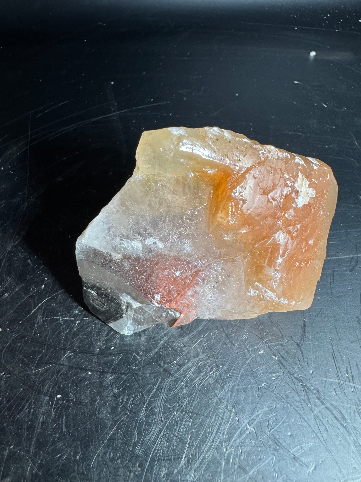 Monarch Butterfly Calcite El Potosi Mine, Santa Eulalia, Chihuahua , Mexico 135 Grams