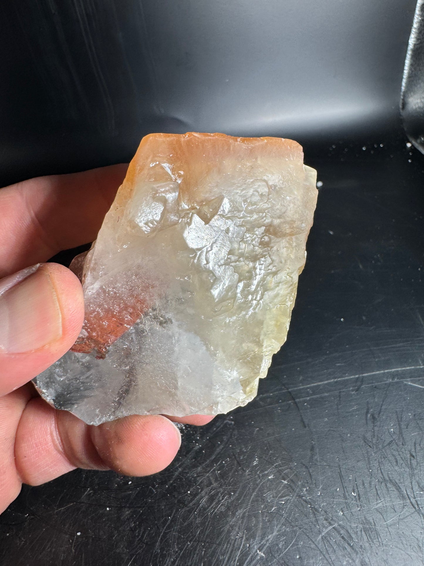 Monarch Butterfly Calcite El Potosi Mine, Santa Eulalia, Chihuahua , Mexico 225 Grams